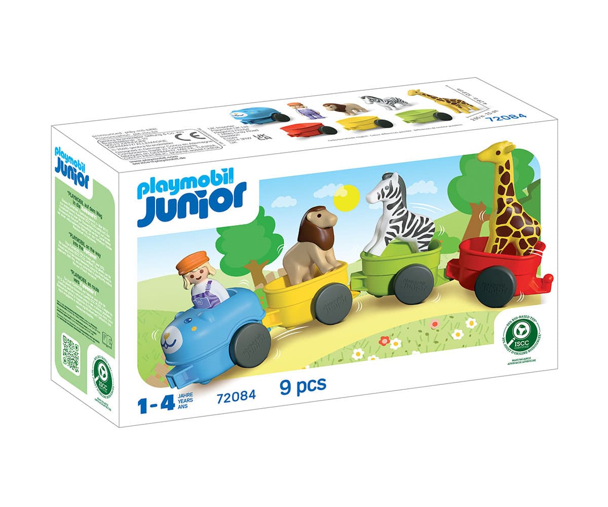 Playmobil - Junior: Влакче с животни