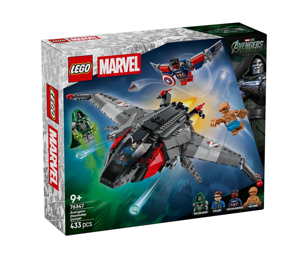 LEGO® Marvel Super Heroes 76347 - Куинджет от Отмъстителите: Денят на Страшния съд