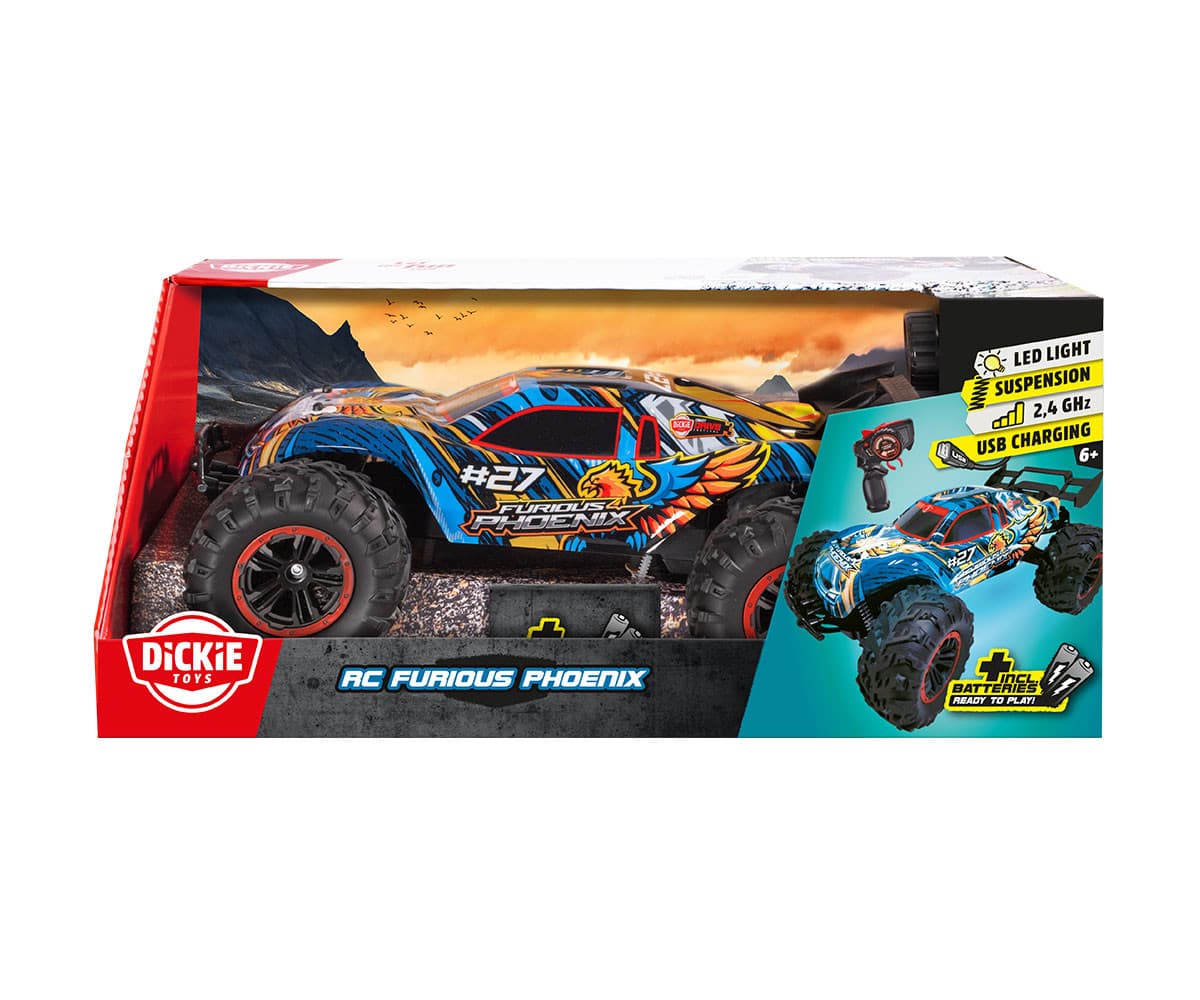 Dickie - Радиоуправляем автомобил Furious Phoenix, RTR
