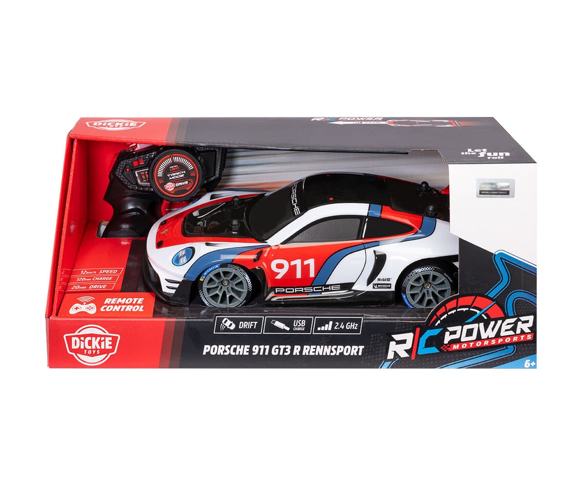 Dickie - Радиоуправляема дрифт кола Porsche 911 GT3 Rennsport