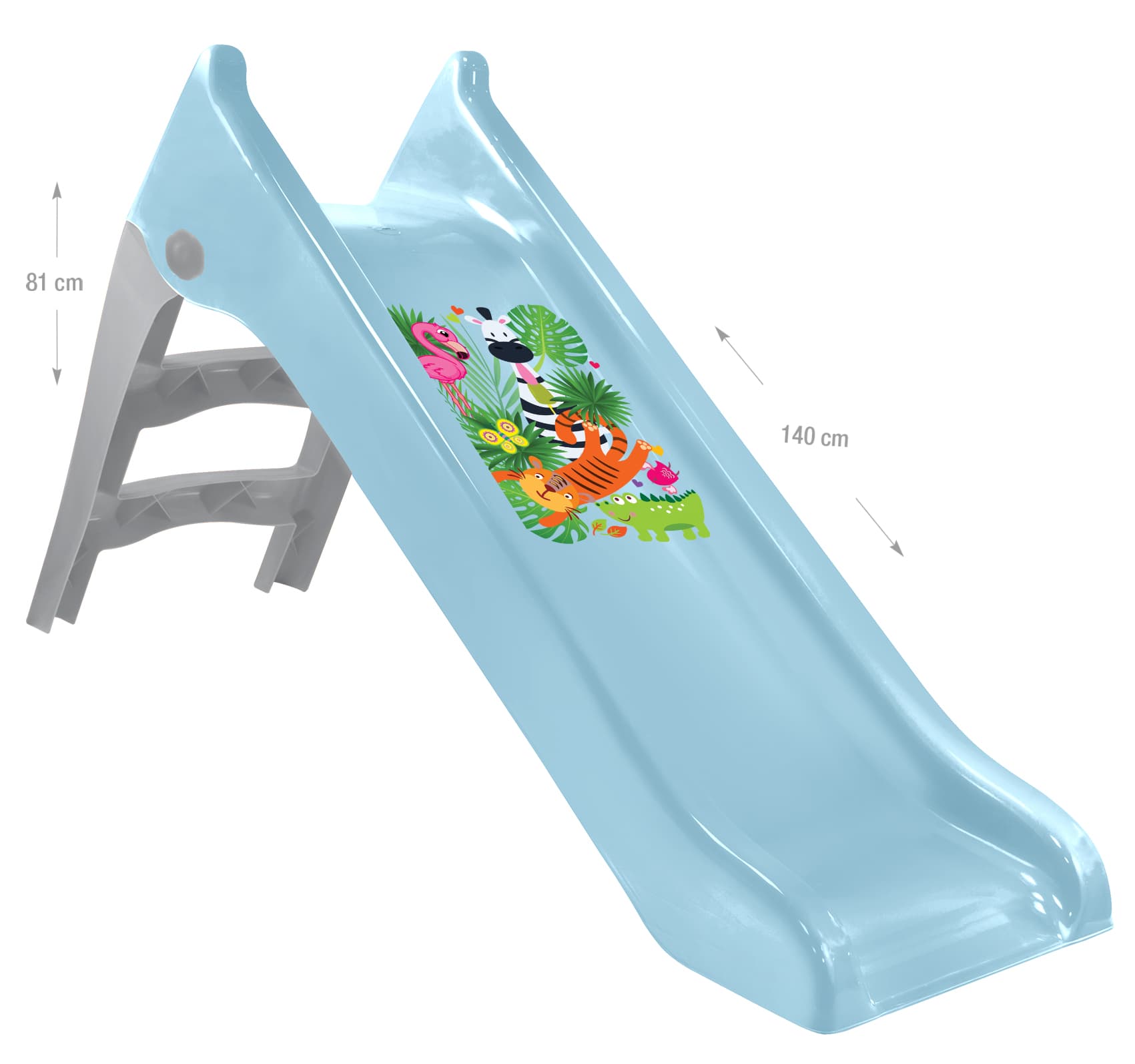 Пързалка 140 cm 12798 син пастел
