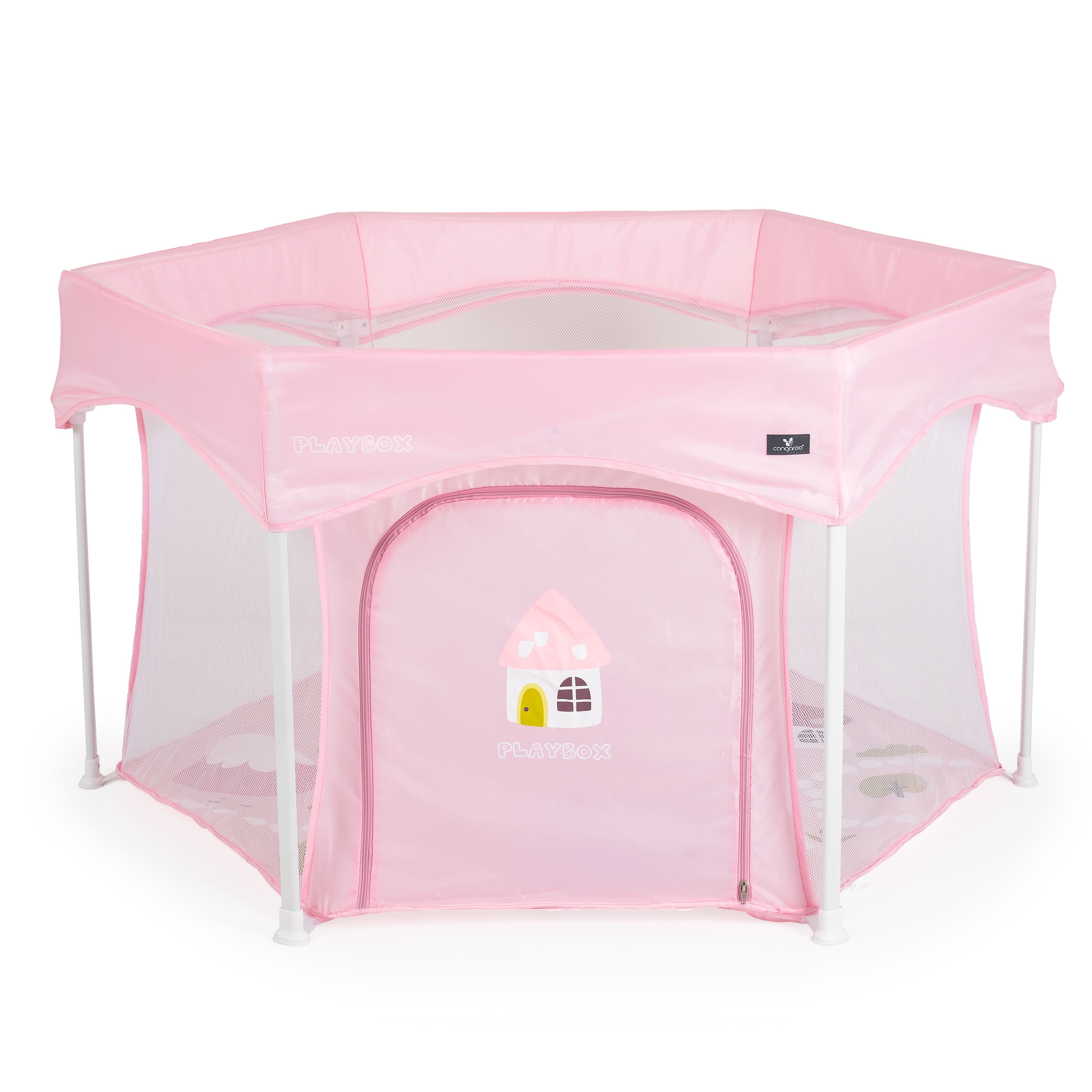 Детска кошара за игра Playbox розов