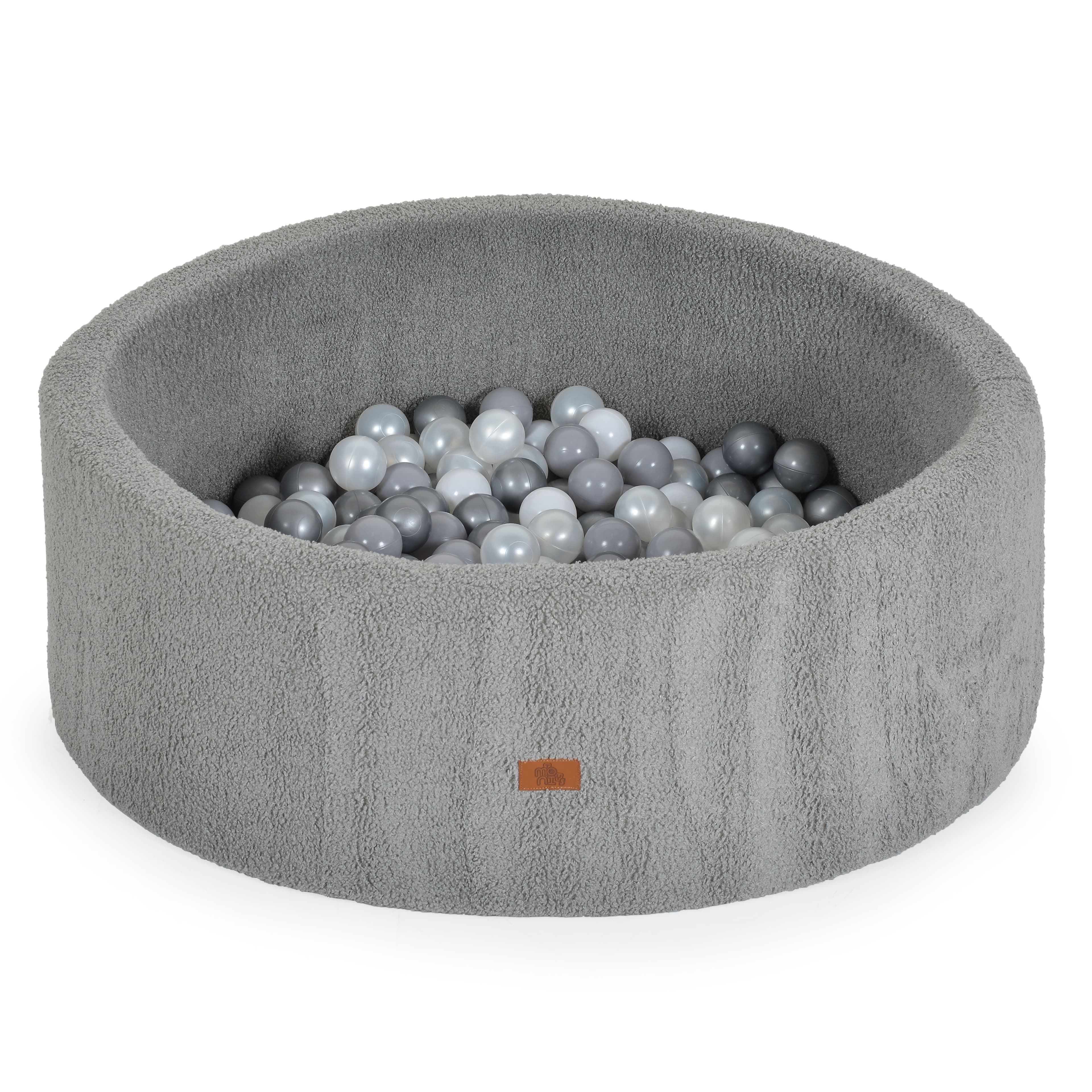 Мек басейн Boucle с 200 топки сив
