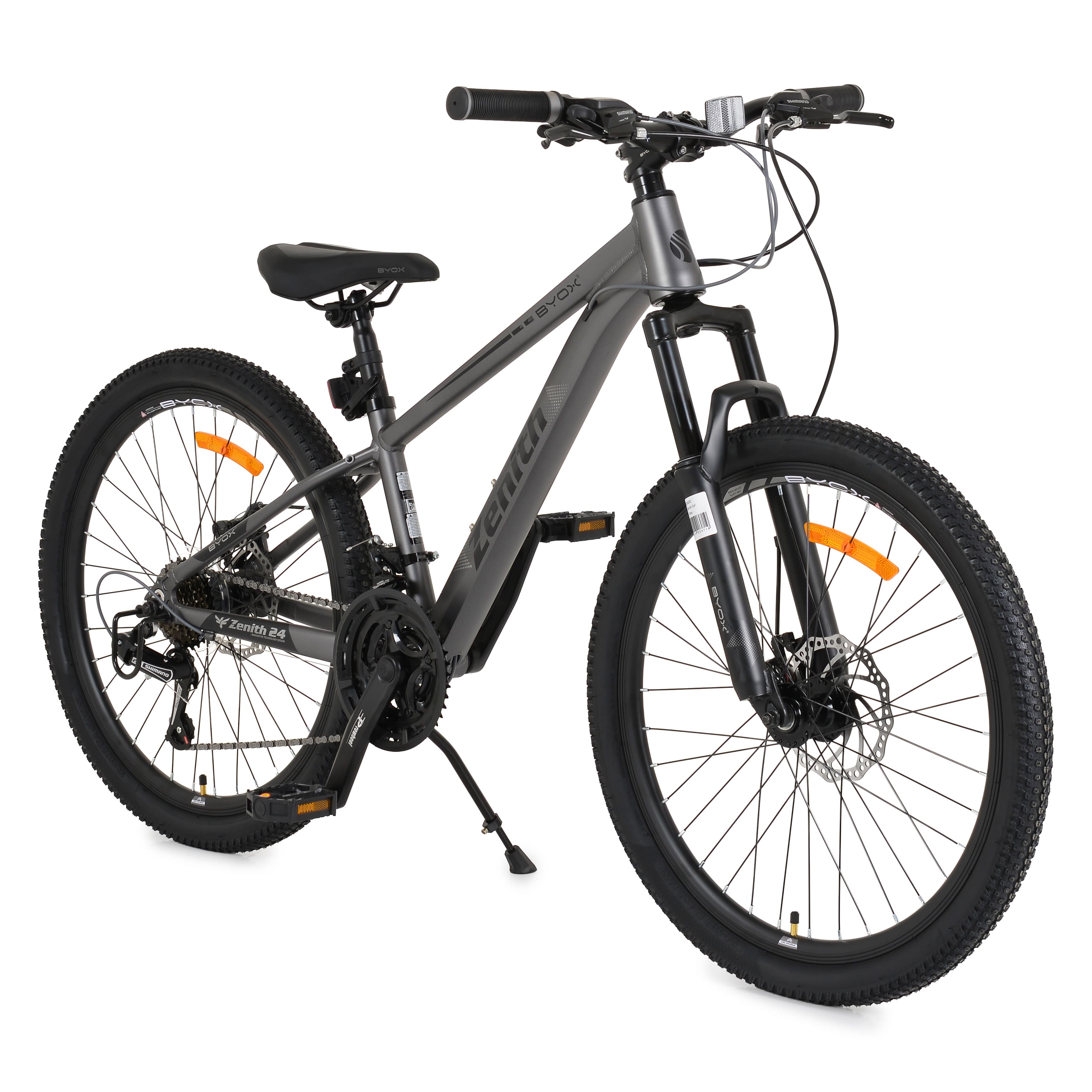 Велосипед със скорости alloy 24" Zenith grey