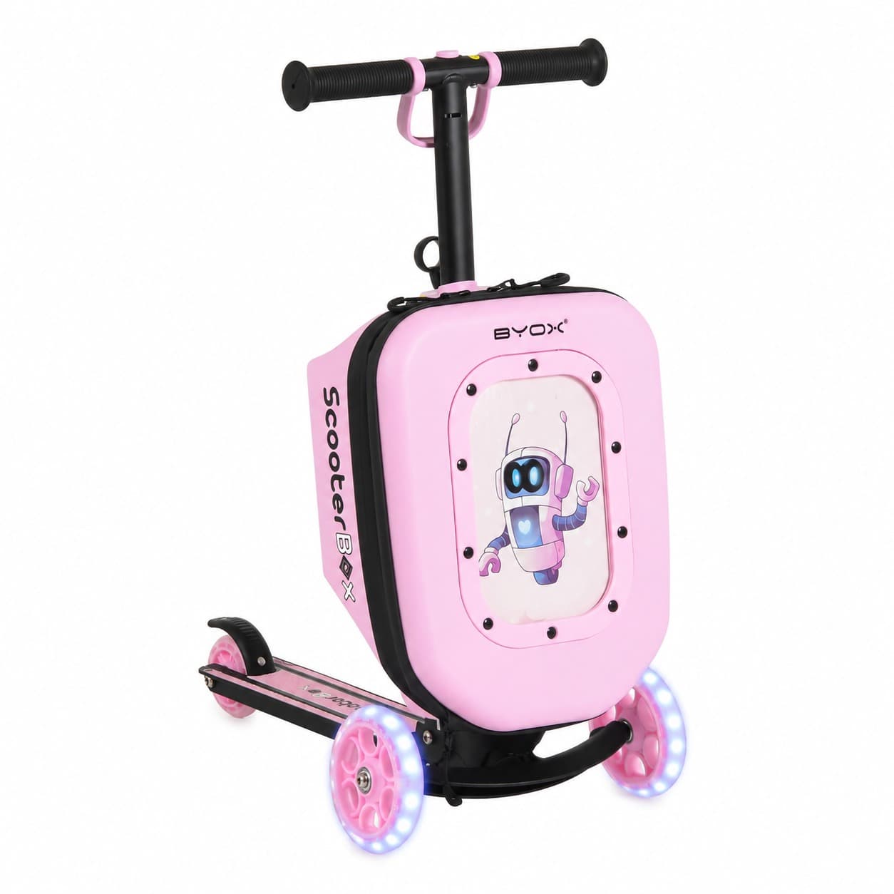 Тротинетка 2in1 ScooterBox, Pink