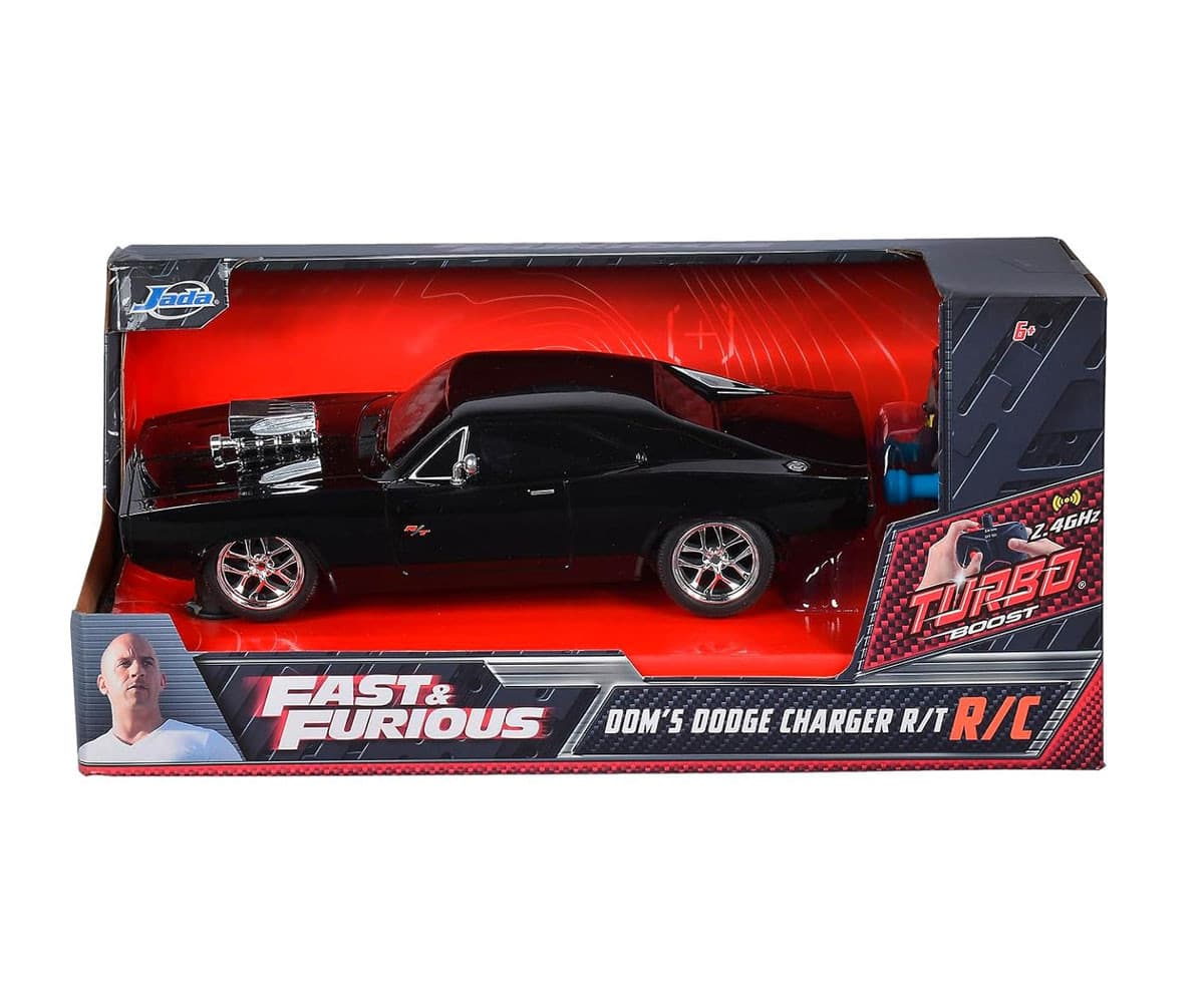 Jada - Бързи и яростни: Радиоуправляема кола Dodge Charger 1970, 1:24
