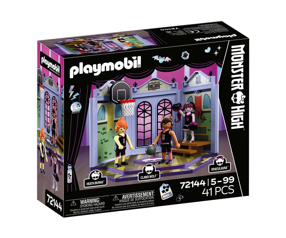 Playmobil - Monster High: Игрище за баскетбол