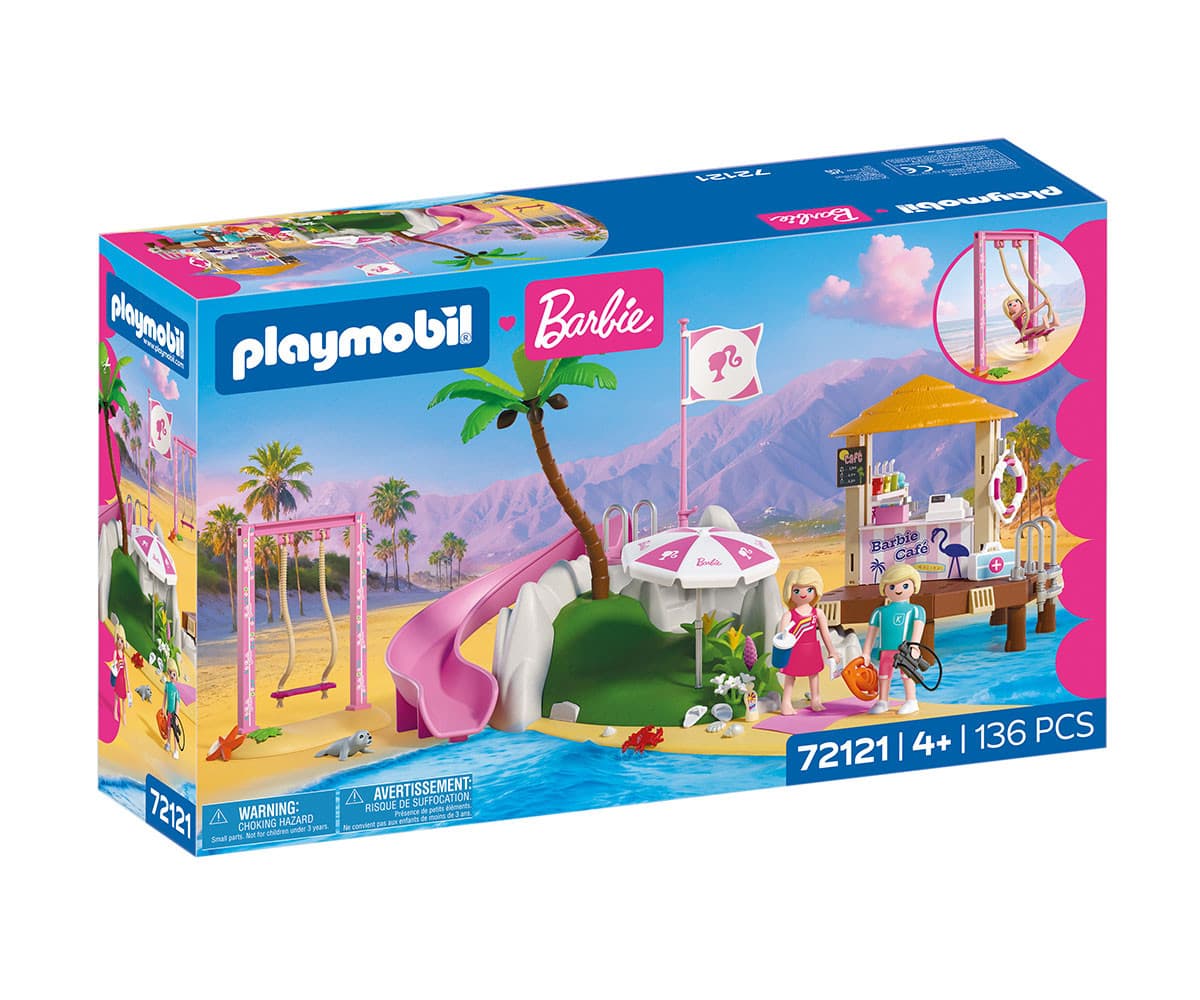 Playmobil - Барби: Плажно кафене