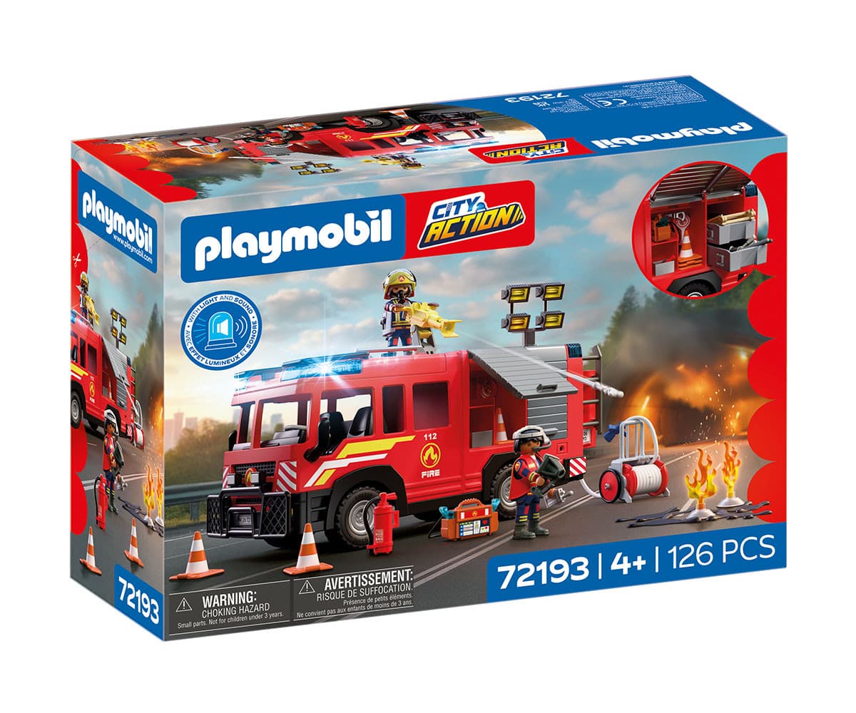 Playmobil - Пожарен спасителен автомобил
