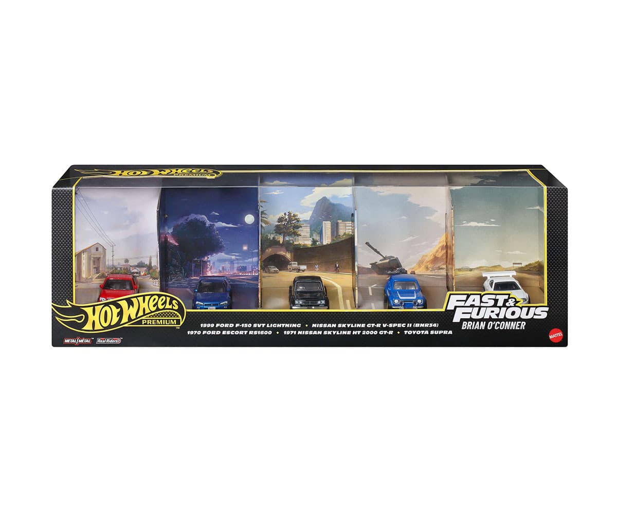 Hot Wheels - Премиум колички от Бързи и яростни, 5 броя