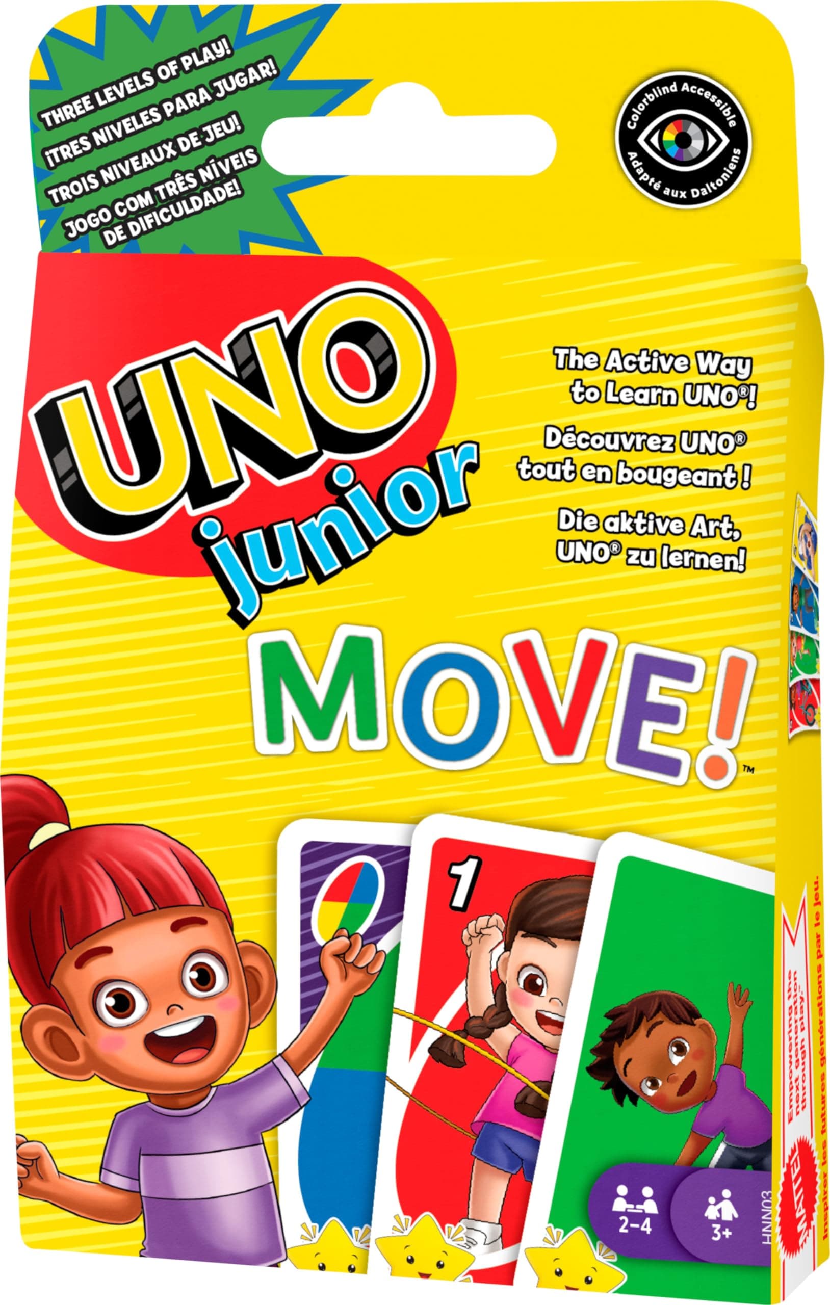 Карти за игра UNO Junior Move!