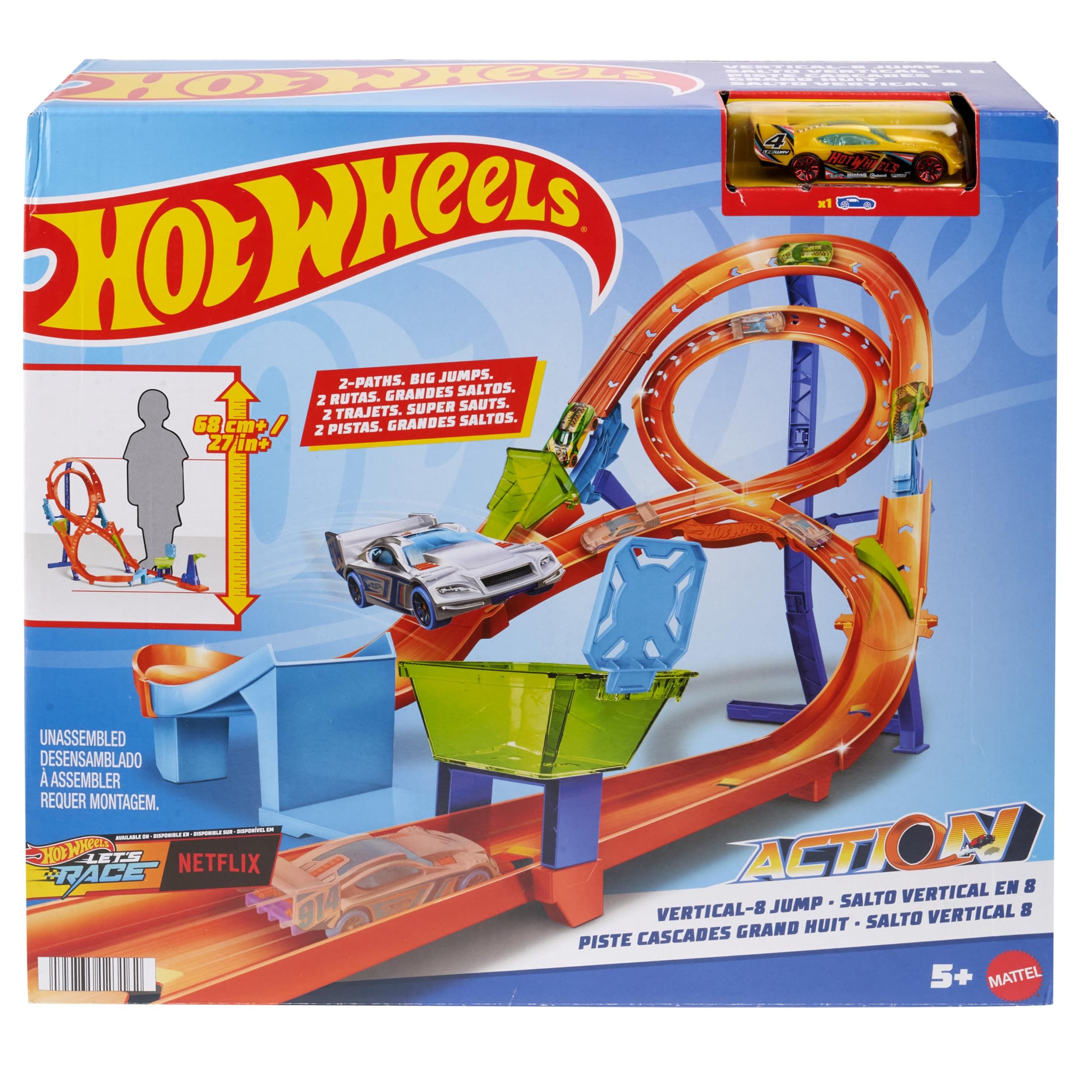 Hot Wheels Action - Екшън писта осморка