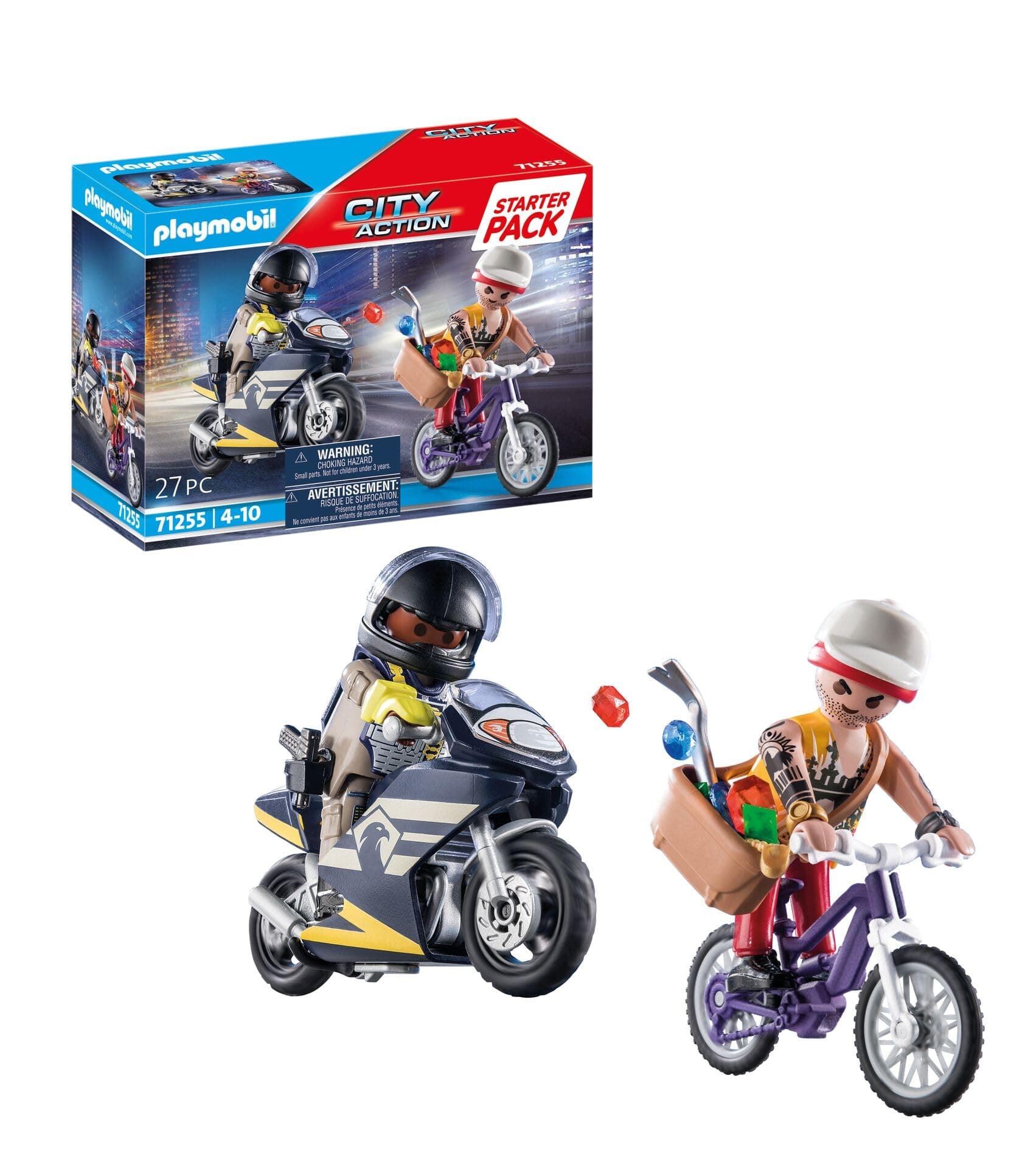 Playmobil - Стартов пакет: Специални сили и крадец
