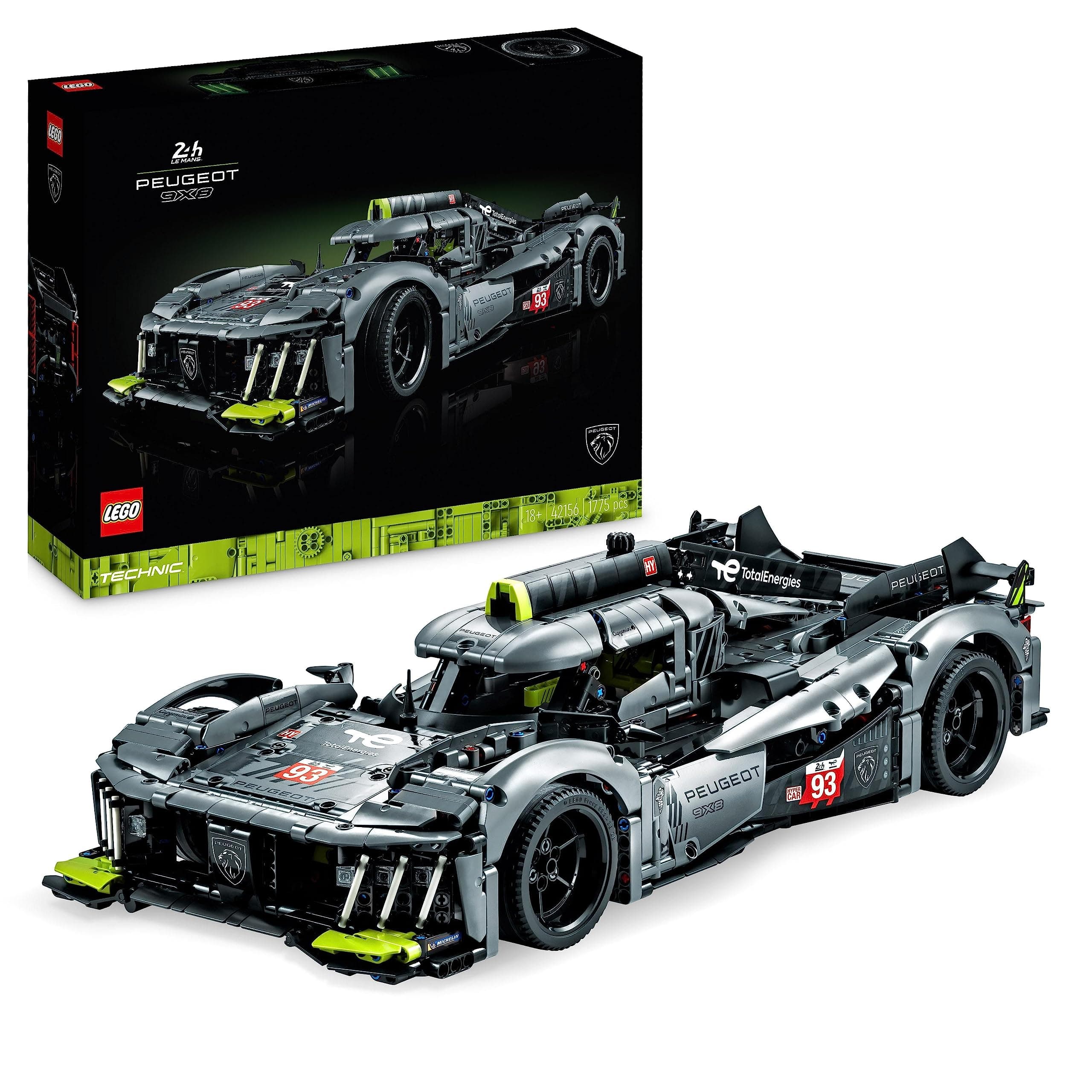 LEGO® Technic 42156 - Peugeot 9X8 24H Le Mans Hybrid Hypercar