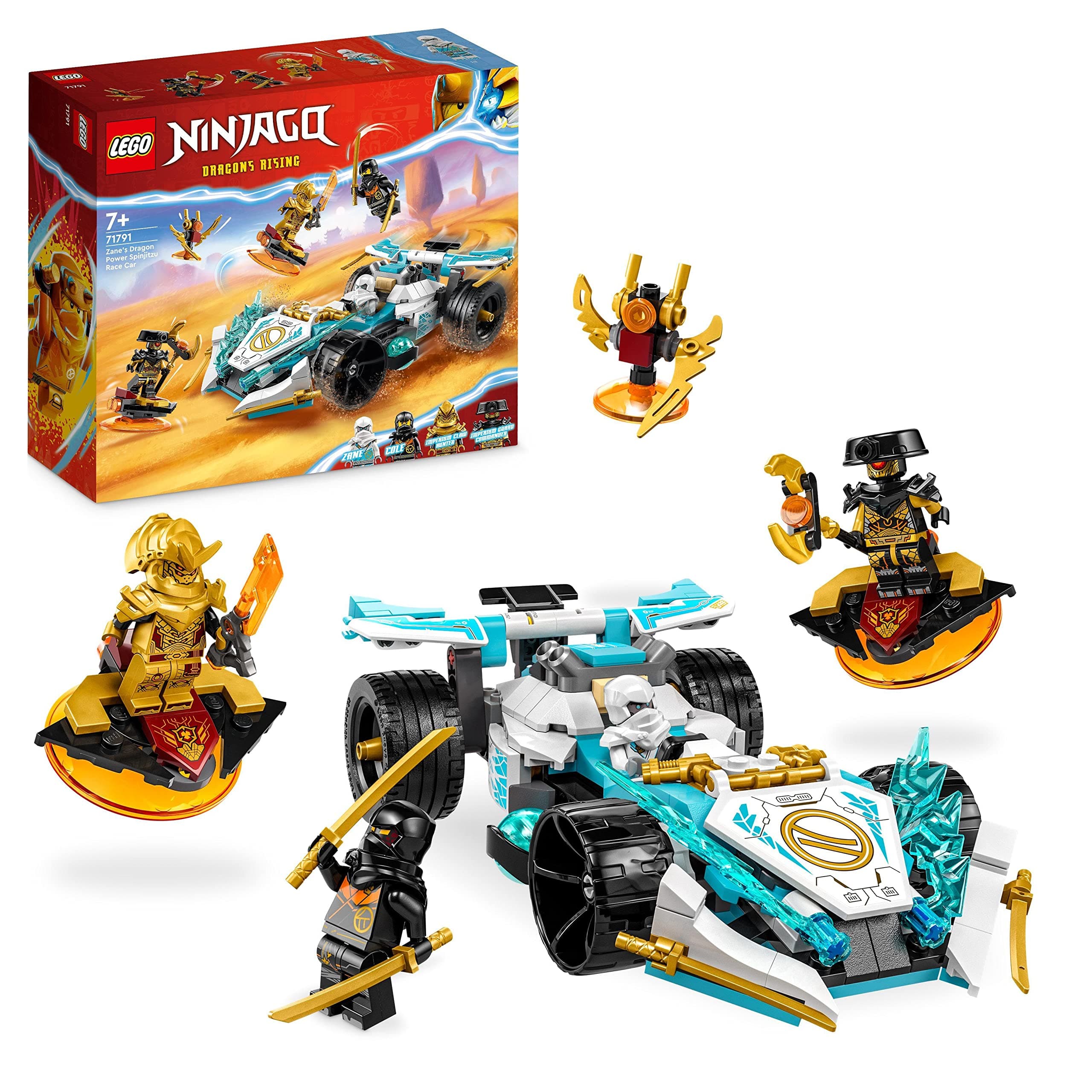 LEGO® NINJAGO® 71791 - Драконовата спинджицу кола на Зейн