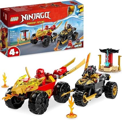 LEGO® NINJAGO® 71789 - Битката между Кай и Рас