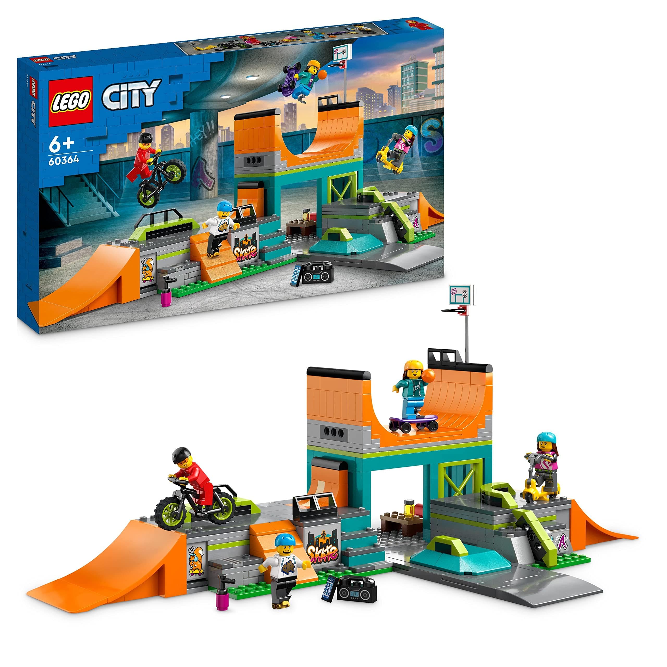 LEGO® City 60364 - Скейтпарк на улицата