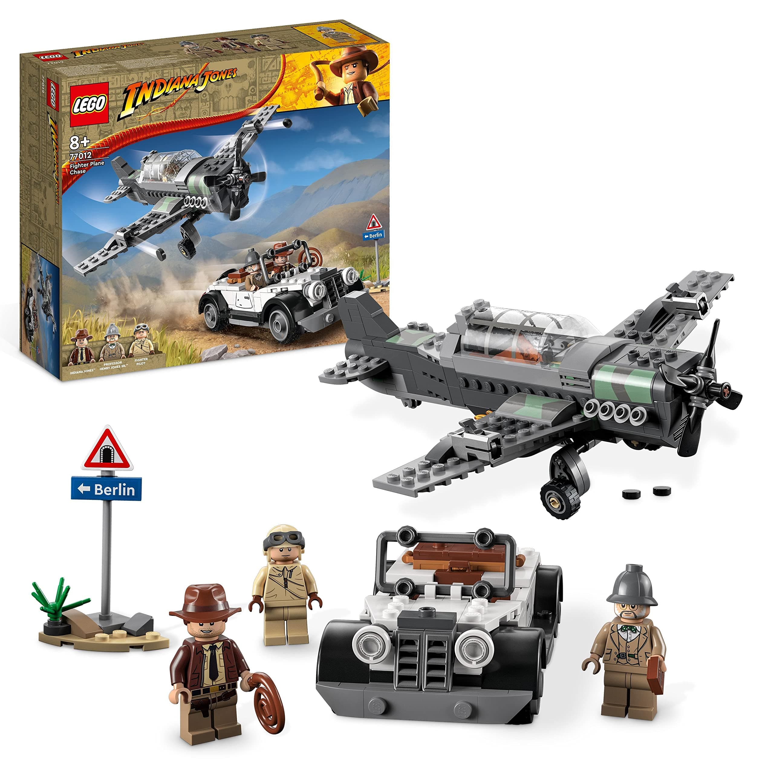 LEGO® Indiana Jones 77012 - Преследване с изтребител