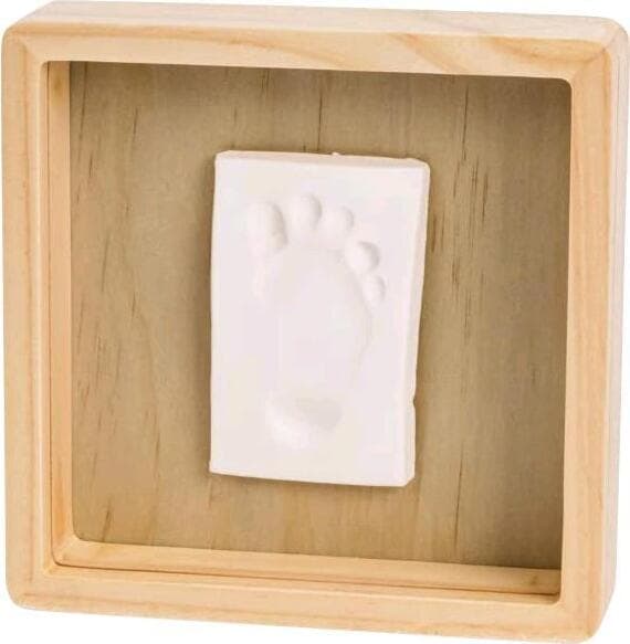 Магична дървена кутия с органична глина Baby Art Pure box