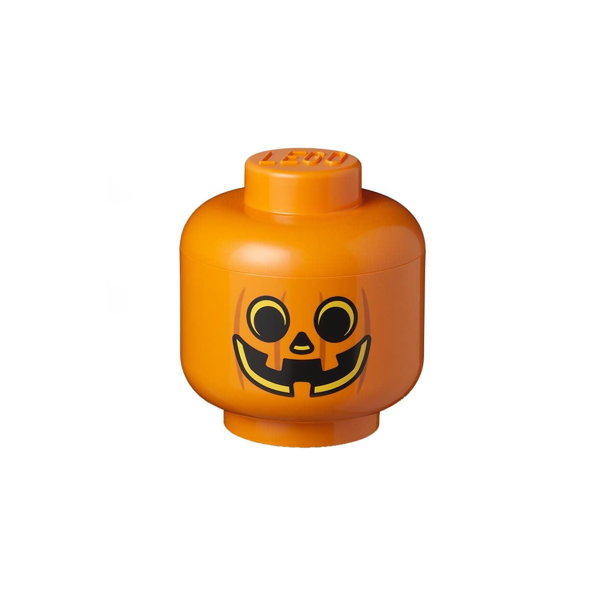 LEGO® кутия за съхранение - Глава (малка), тиква