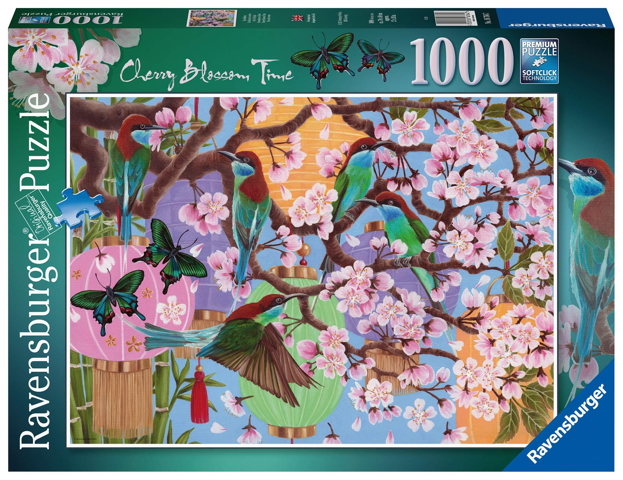 Пъзел Ravensburger 1000 ел. - Цъфтяща череша