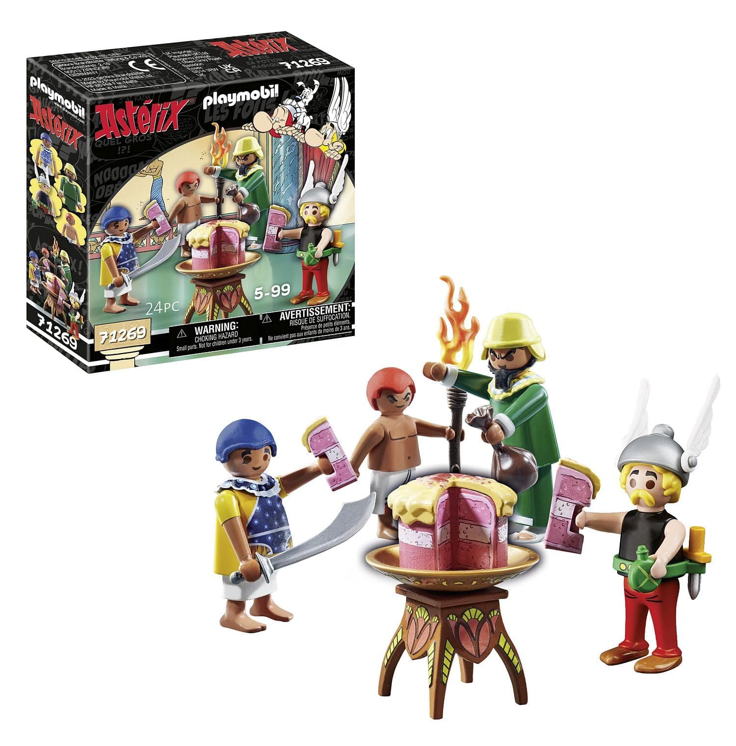 Playmobil - Астерикс: Отровната торта на Артифис