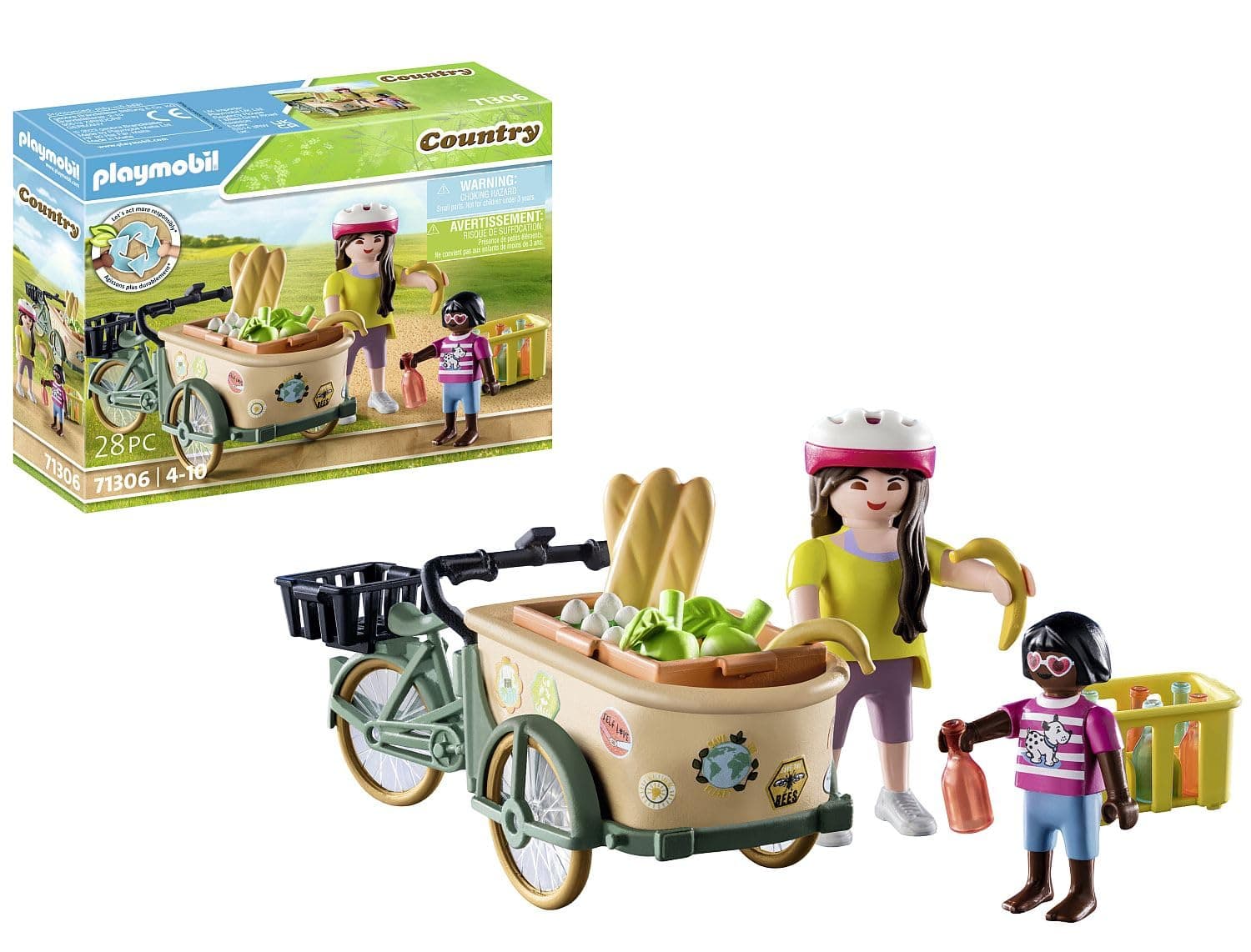 Playmobil - Фермерски товарен велосипед