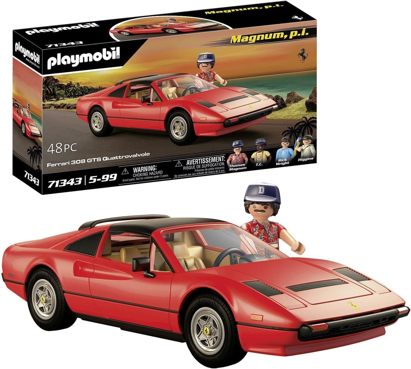 Playmobil - Magnum p.i. Ferrari 308 GTS