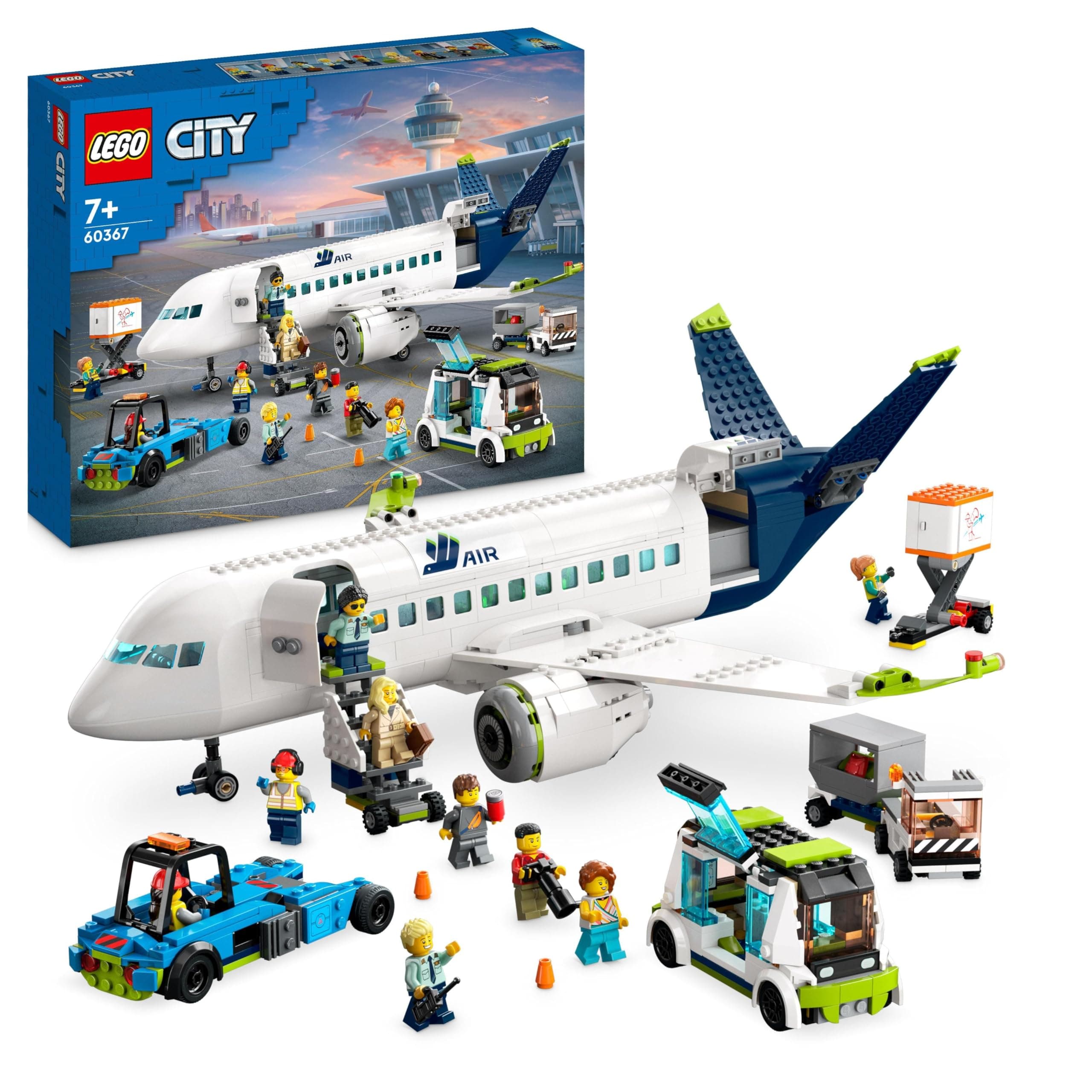 LEGO® City 60367 - Пътнически самолет