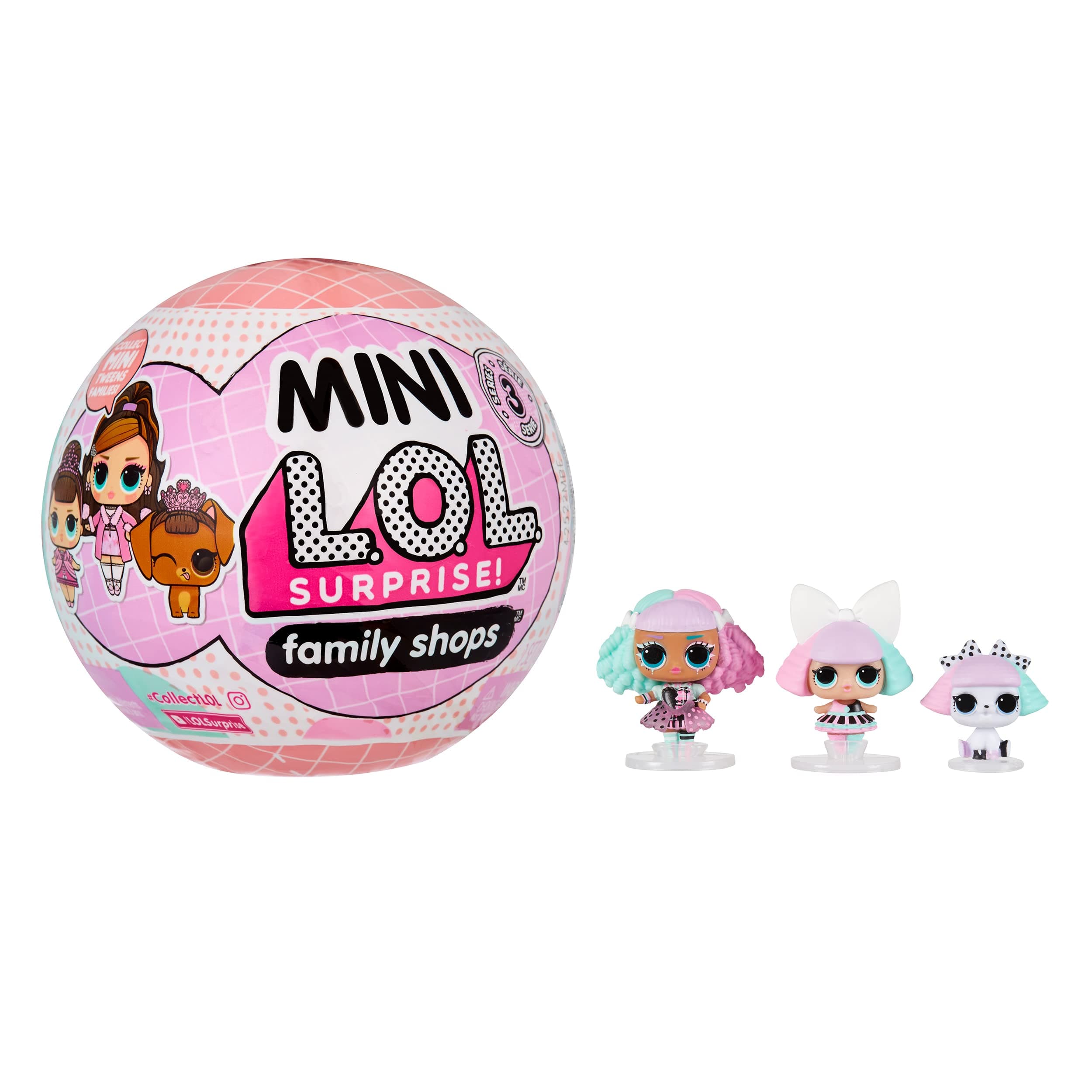 Кукла в сфера L.O.L. Surprise - Mini: Семейство, асоритмент