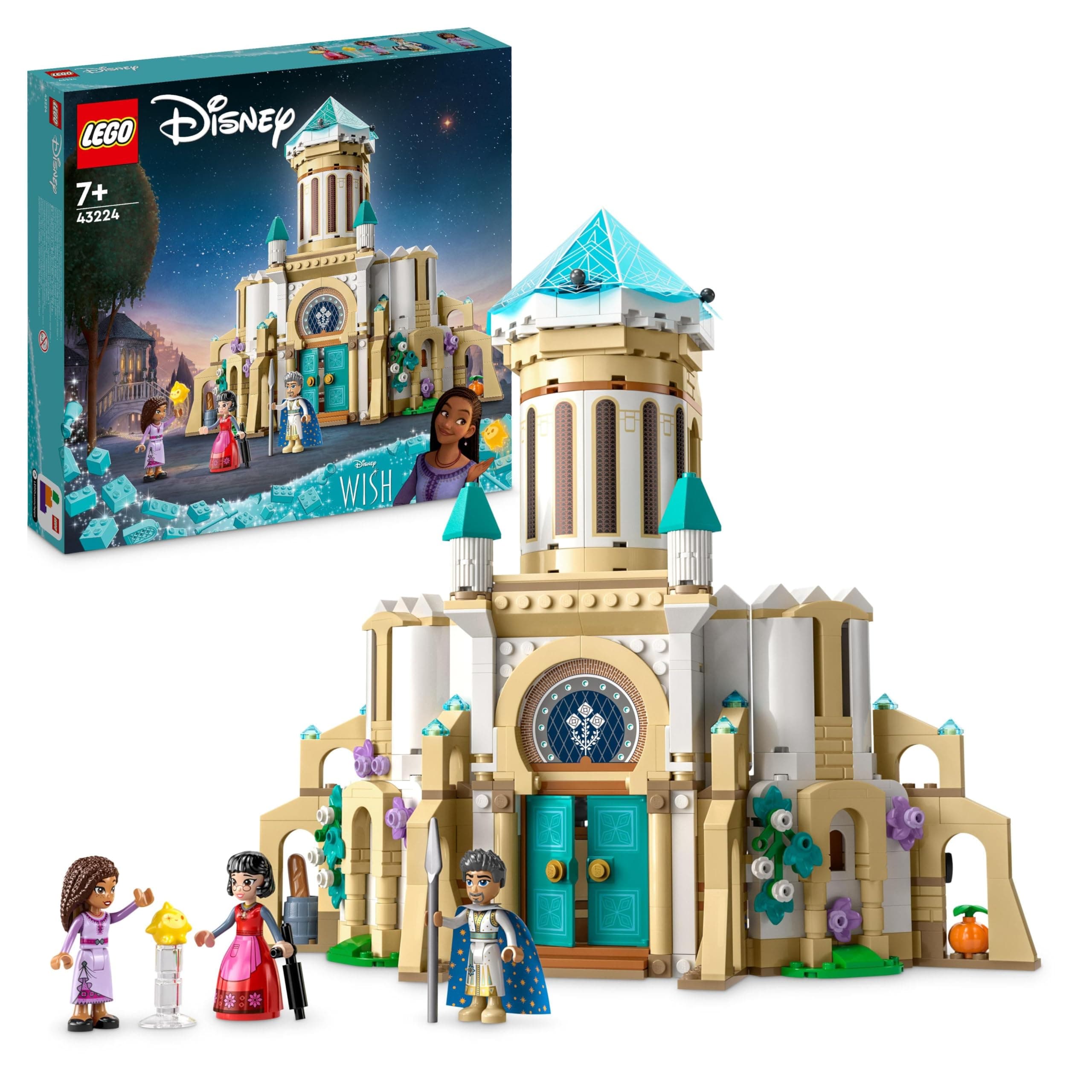 LEGO® Disney™ Princess 43224 - Замъкът на крал Магнифико