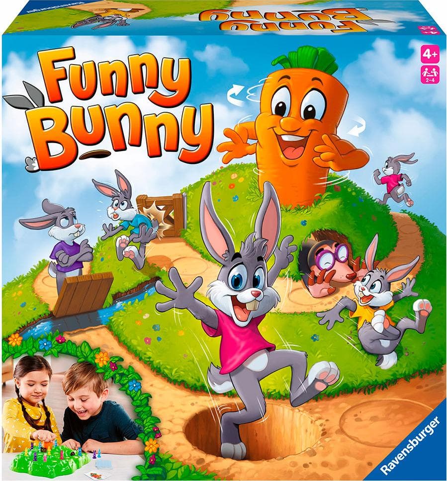 Настолна игра Ravensburger - Lotti Karotti: Фъни Бъни