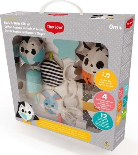 Tiny Love - Подаръчен комплект Magical Tales Black&White, 0м+