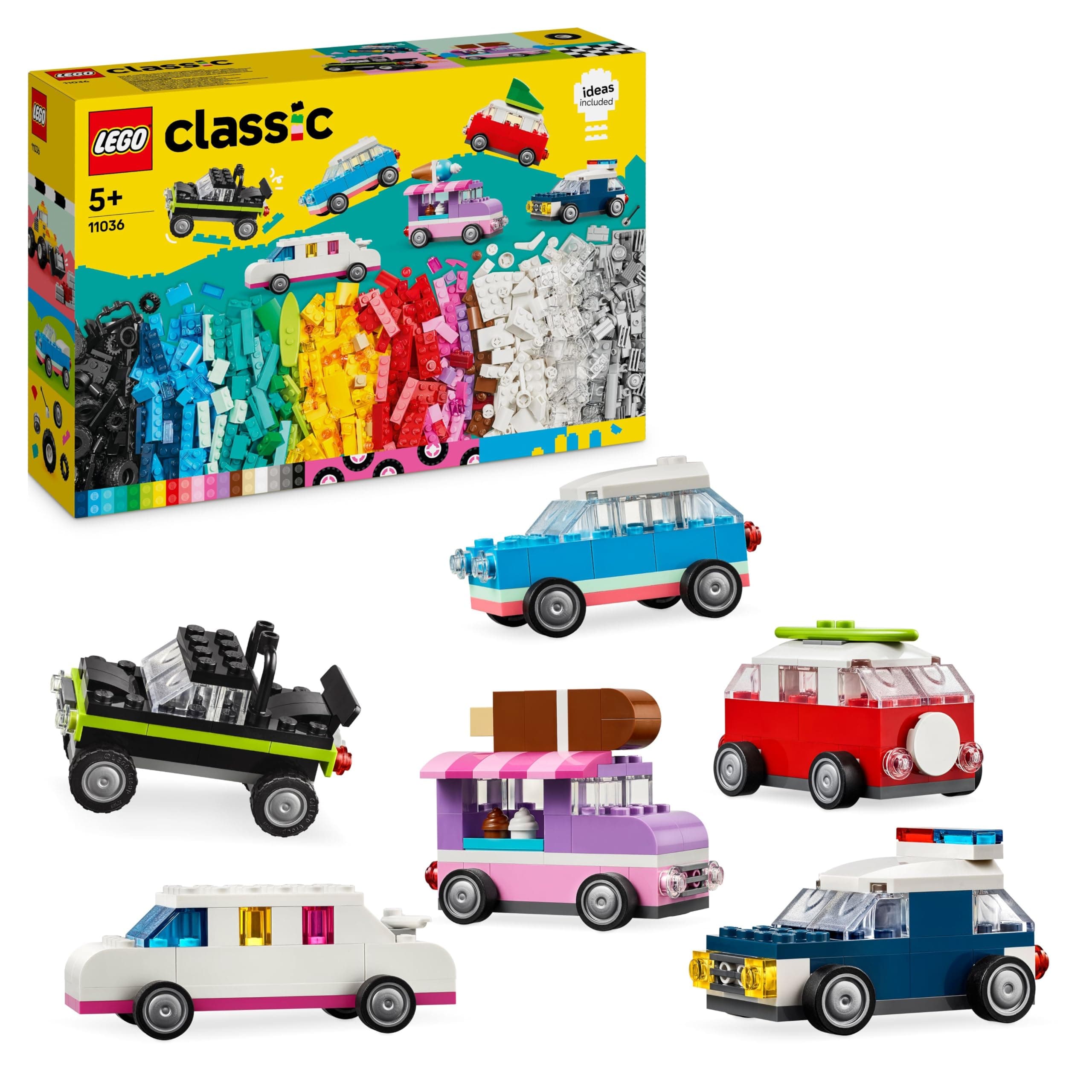 LEGO® Classic 11036 - Творчески превозни средства