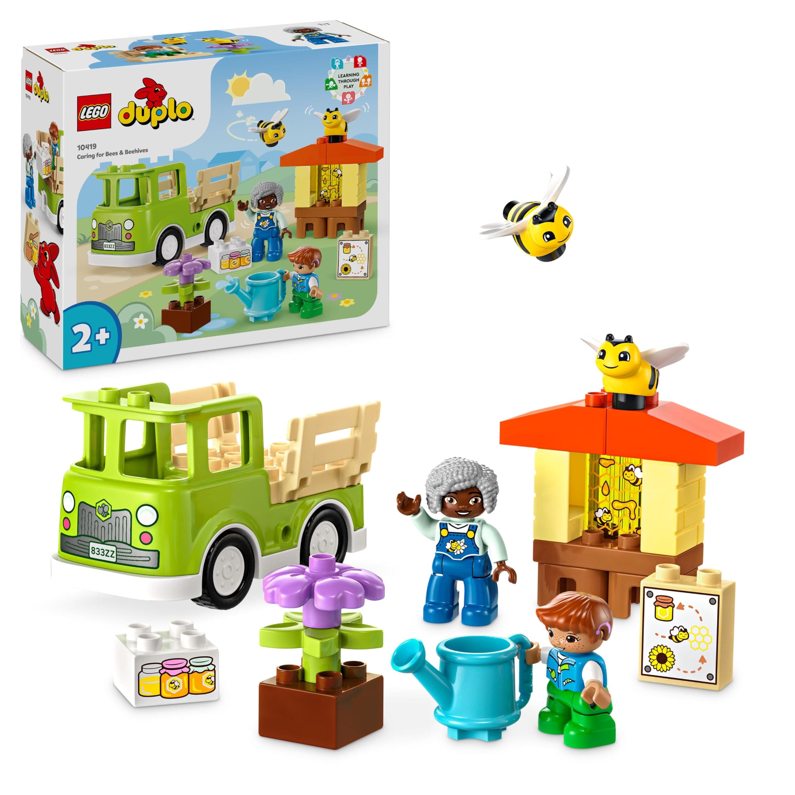 LEGO® DUPLO® Town 10419 - Грижа за пчелите и кошерите