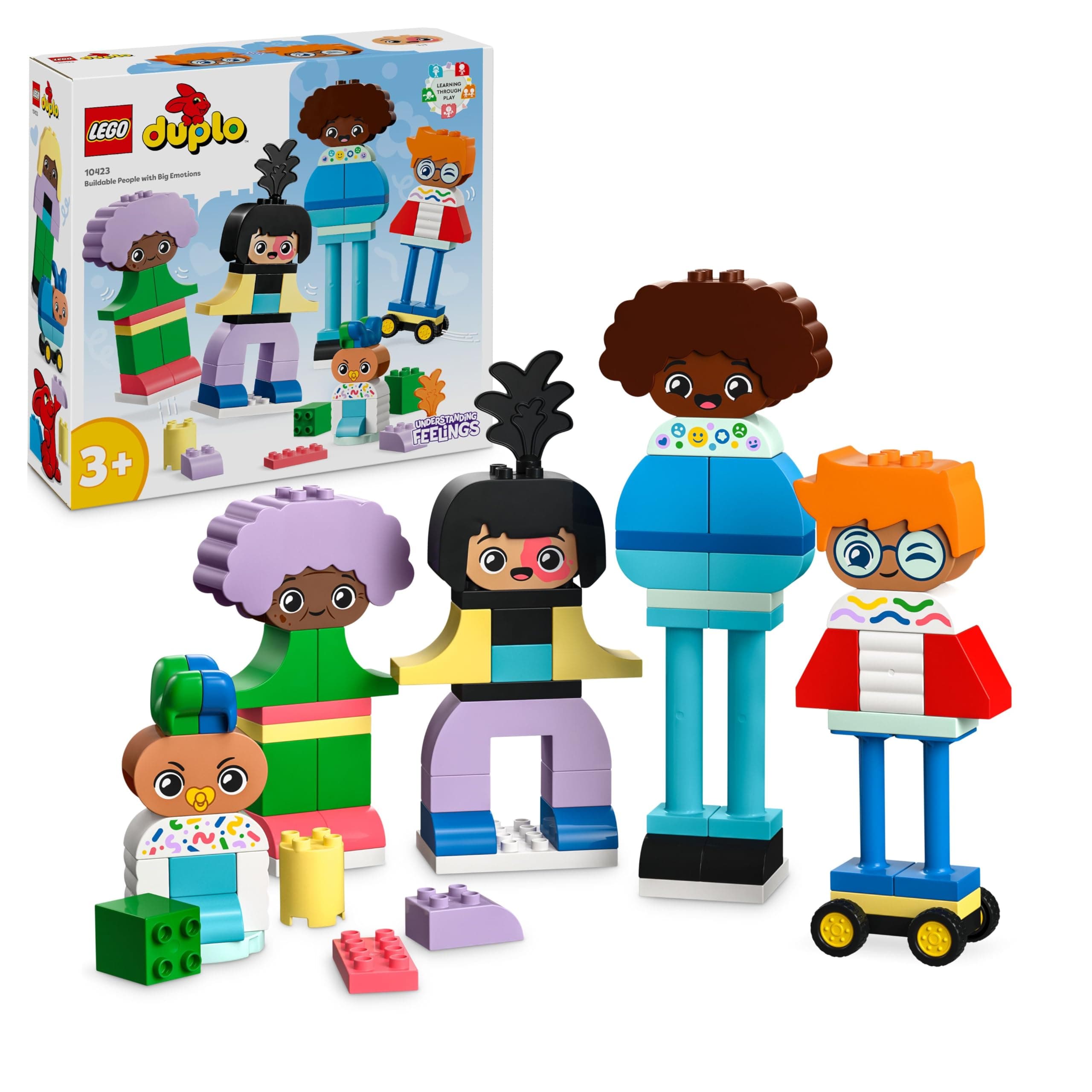 LEGO® DUPLO® Town 10423 - Хора с големи емоции за изграждане