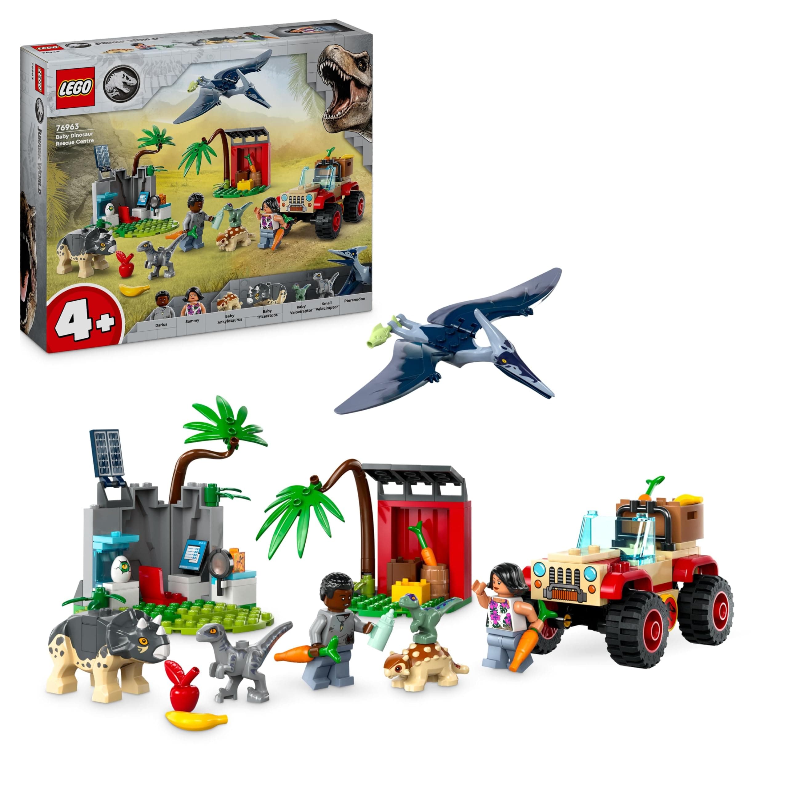 LEGO® Jurassic World™ 76963 - Спасителен център за бебета динозаври