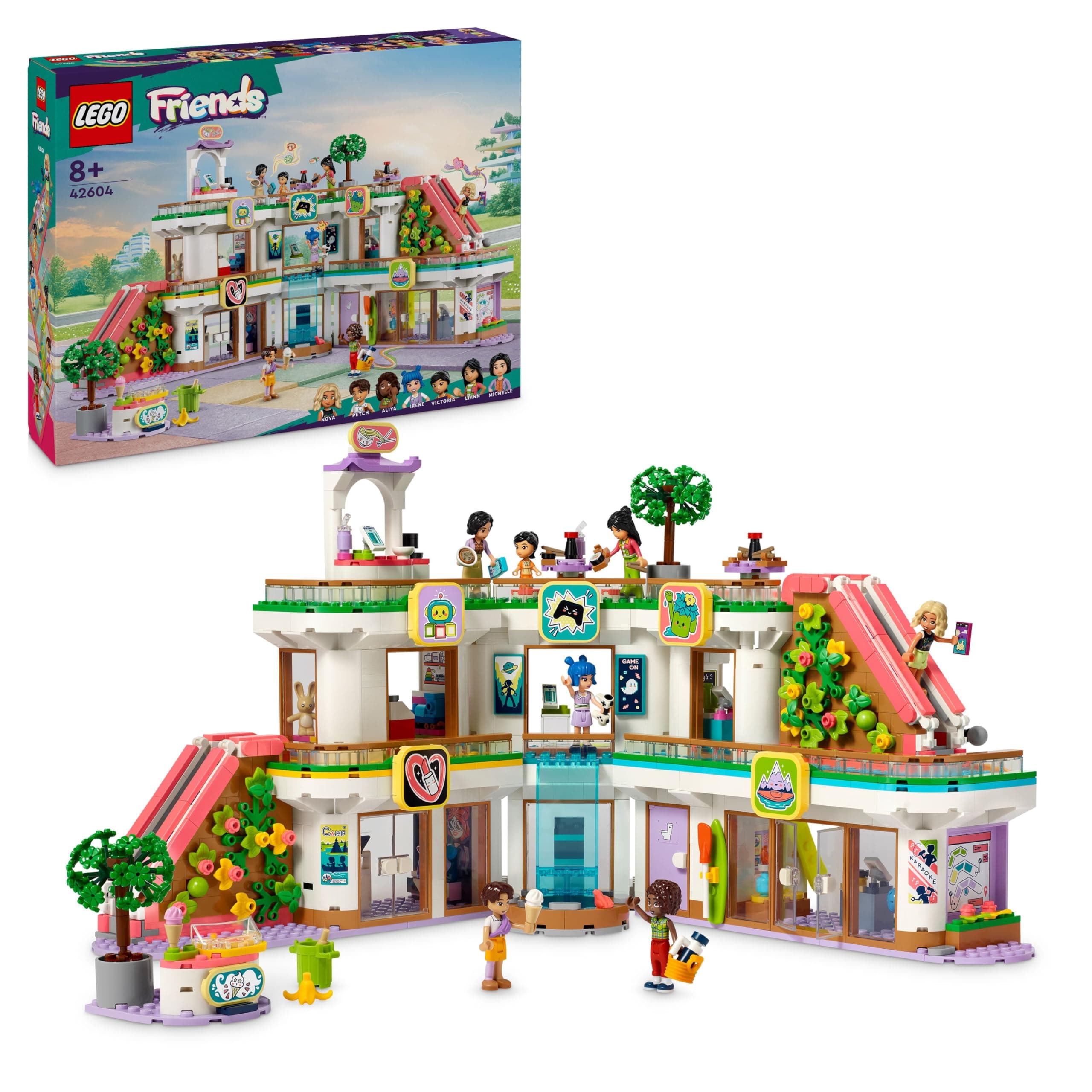 LEGO® Friends 42604 - Молът в Хартлейк Сити
