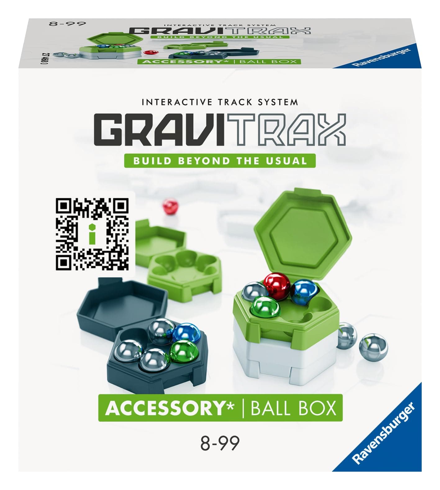 Настолна игра Ravensburger GraviTrax - Аксесоари: Кутия с топка
