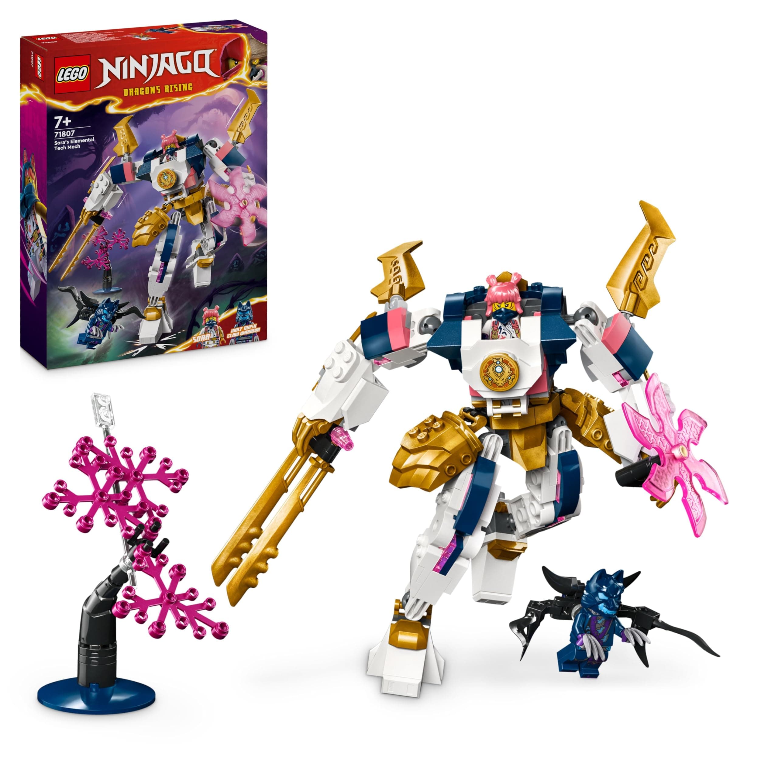 LEGO® NINJAGO® 71807 - Елементният технически робот на Сора
