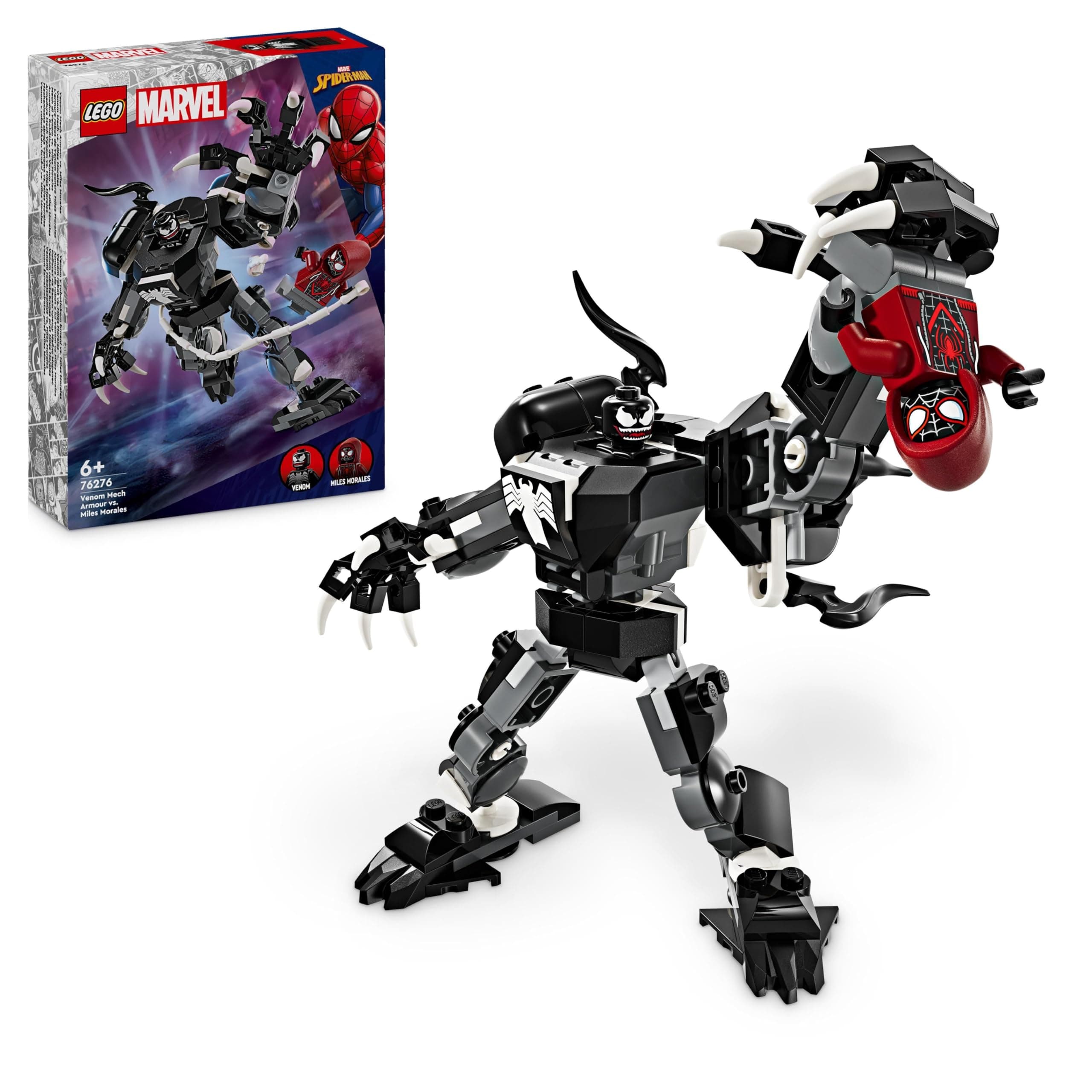 LEGO® Marvel Super Heroes 76276 - Роботът на Венъм срещу Майлс Моралес