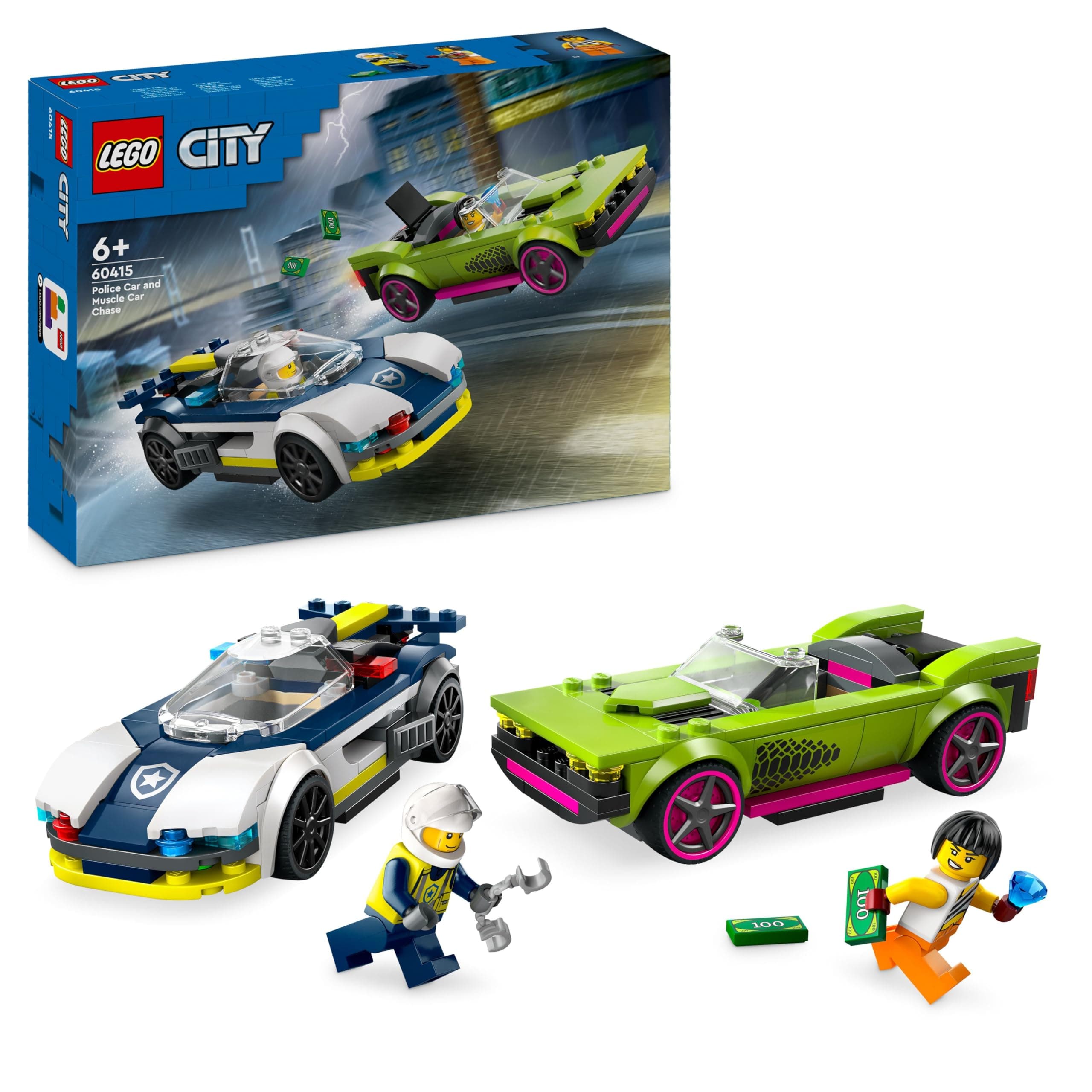 LEGO® City Police 60415 - Преследване с полицейска кола