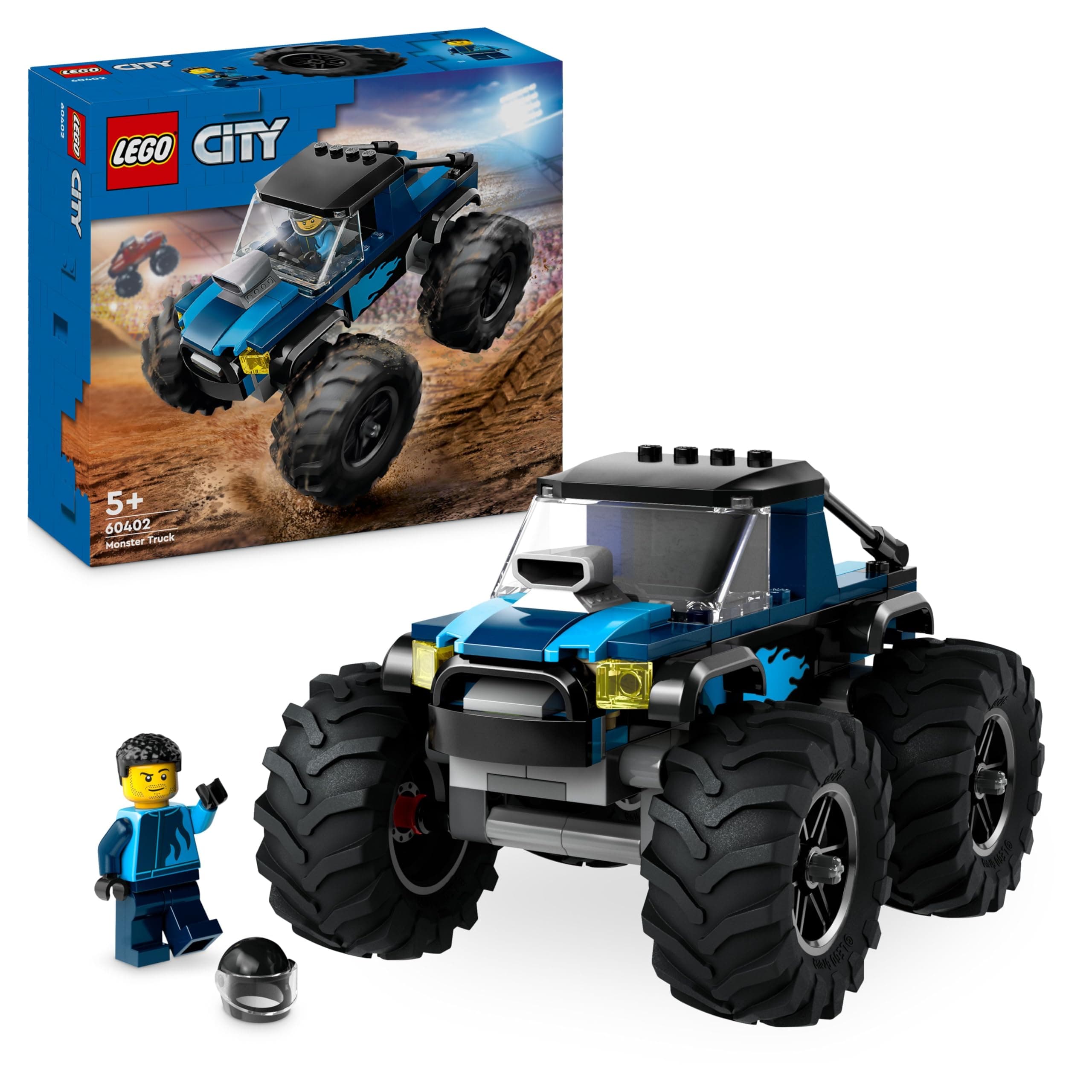 LEGO® City Great Vehicles 60402 - Син камион чудовище