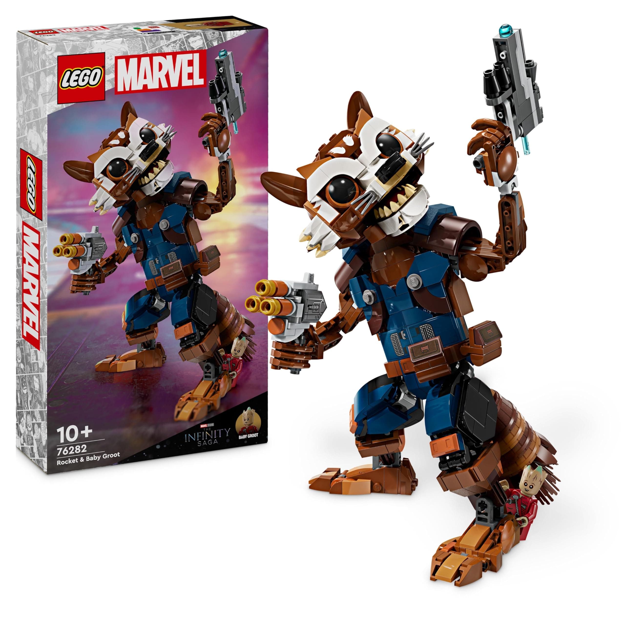 LEGO® Marvel Super Heroes 76282 - Ракета и бебе Грут