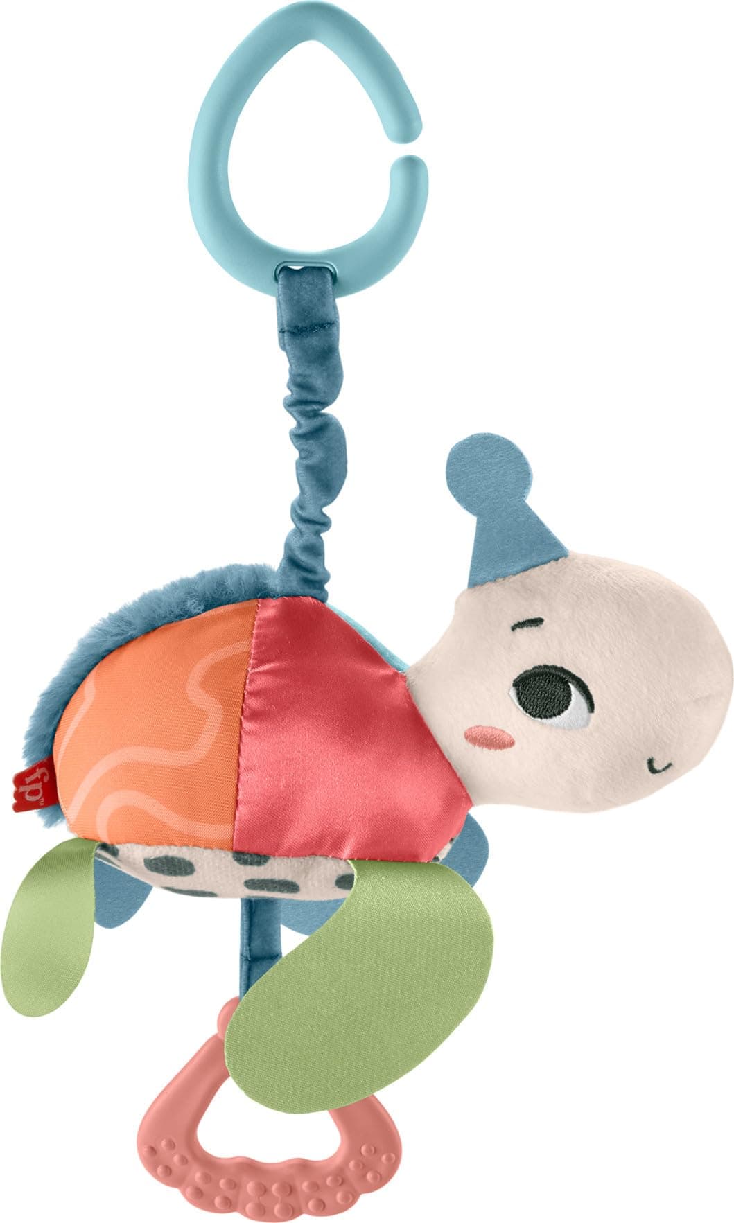 Музикална играчка за количка Fisher Price, подскачаща костенурка