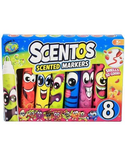 Ароматни мини маркери Scentos, 8 цвята