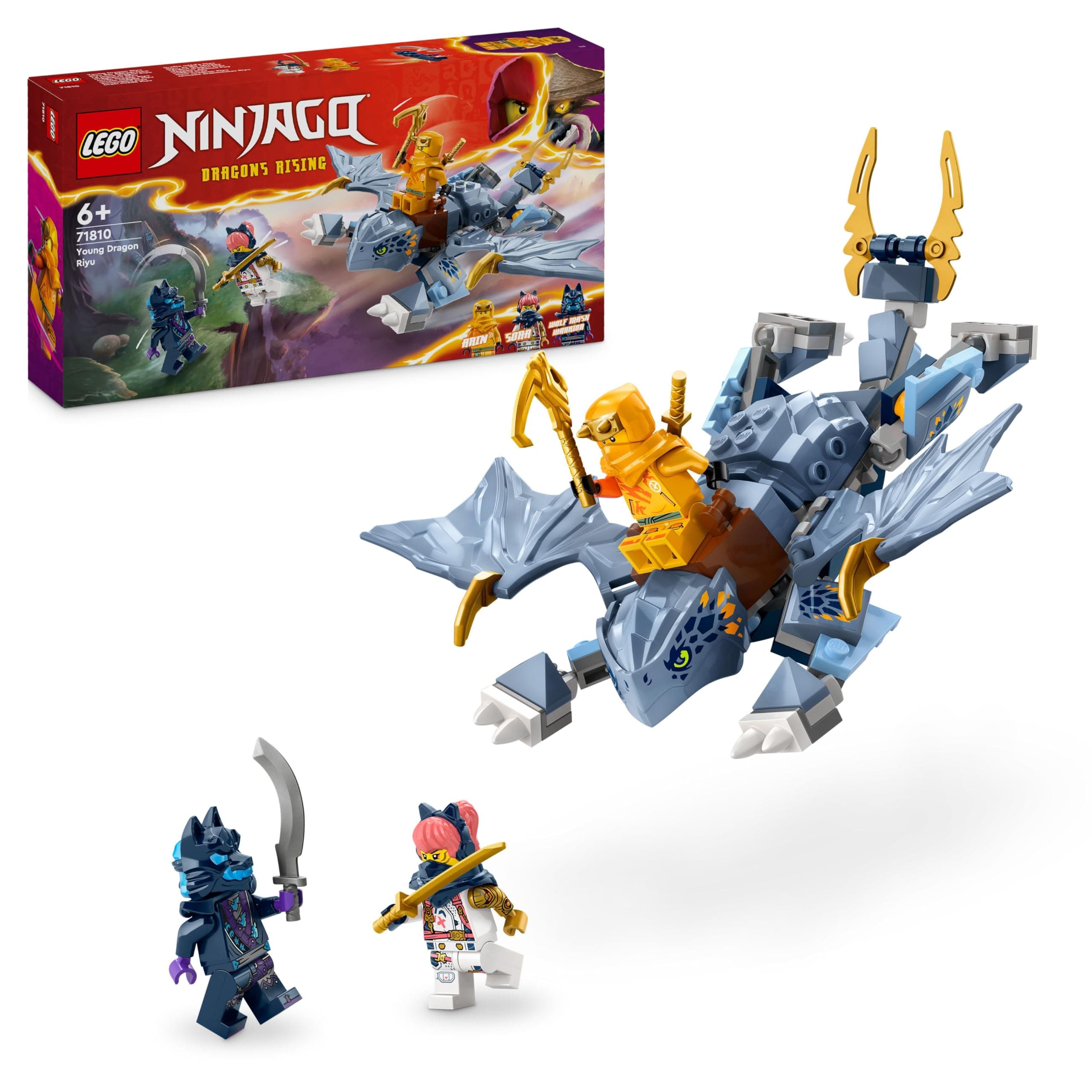 LEGO® NINJAGO® 71810 - Младият дракон Риу