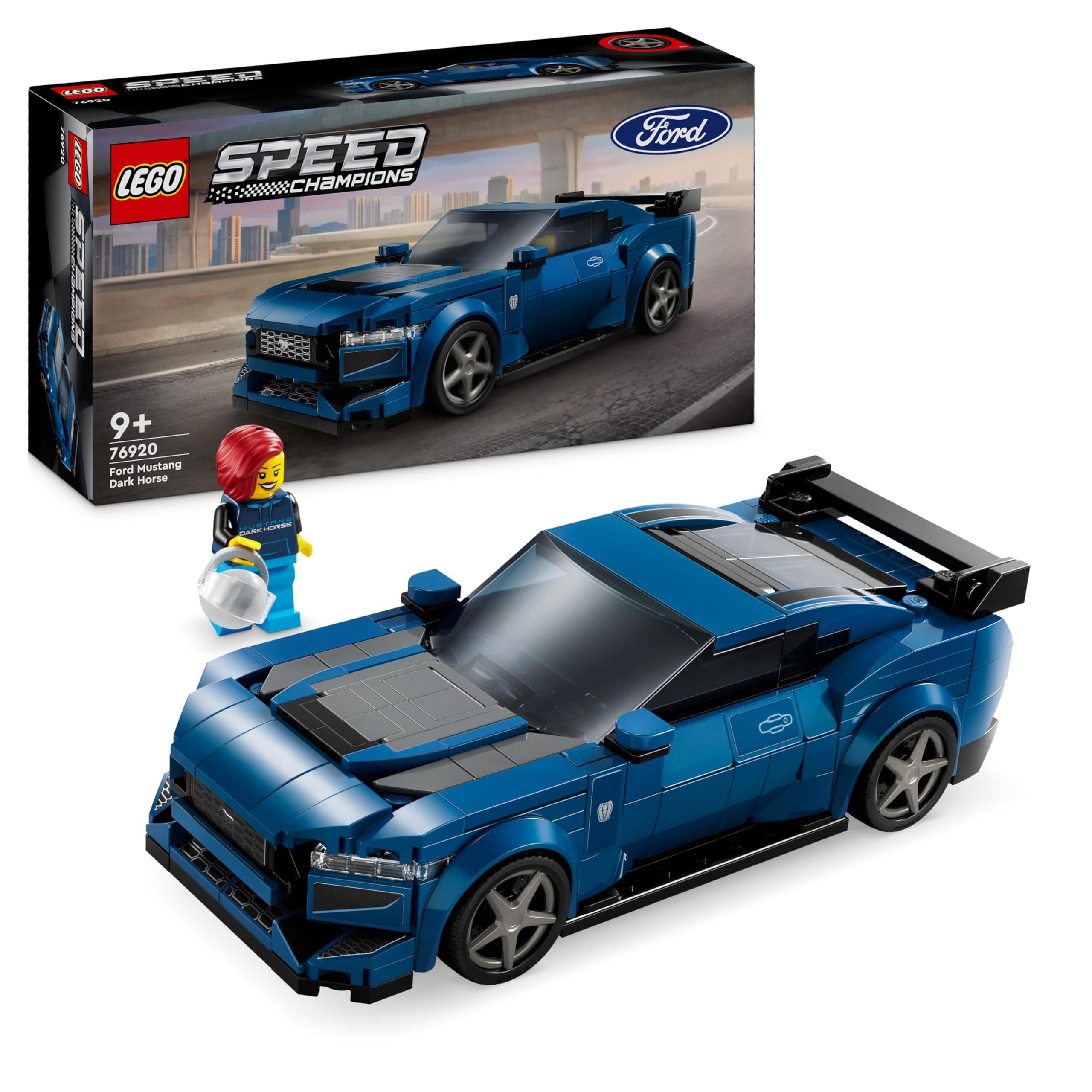 LEGO® Speed Champions 76920 - Спортна кола Ford Mustang Dark Horse