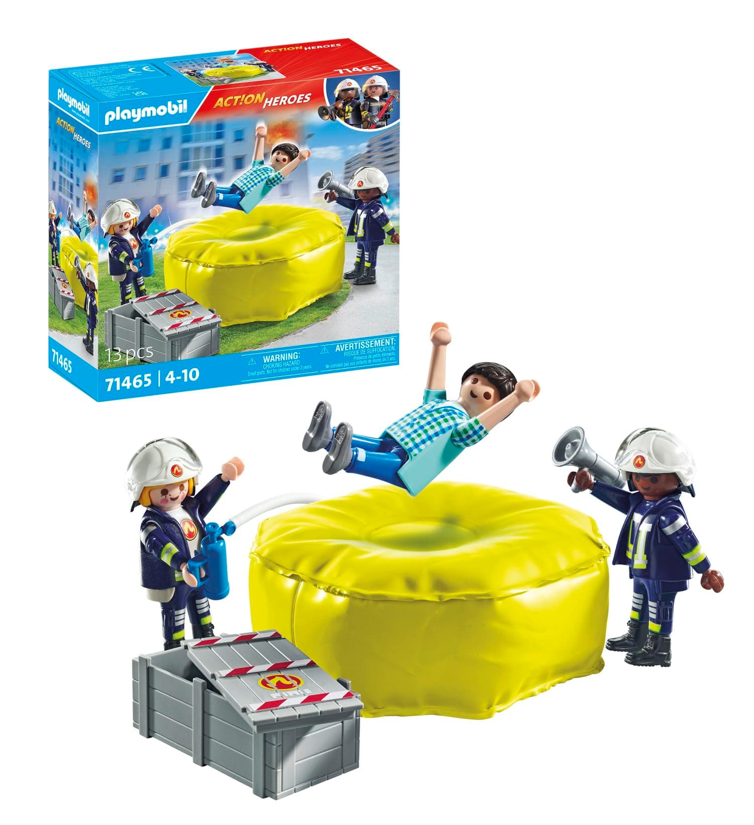 Playmobil - Пожарникар с въздушна възглавница