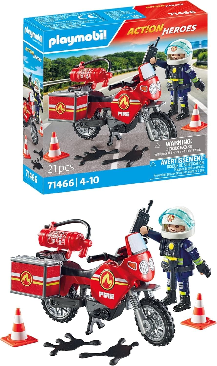 Playmobil - Пожарникар на мястото на инцидента